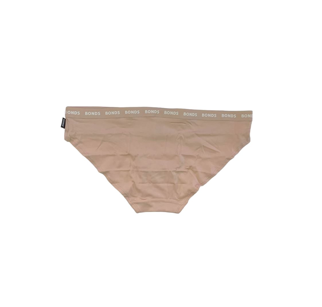 3 Pack Womens Bonds Everyday Bikini Briefs Underwear Natural