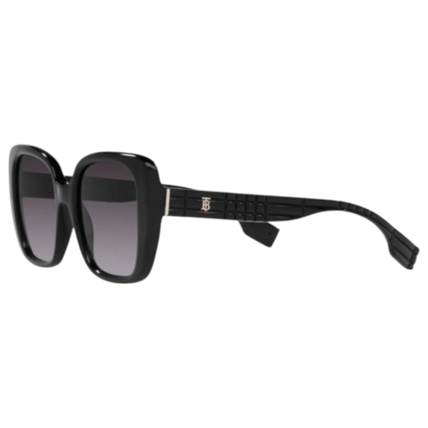 Womens Burberry Helena BE4371 Sunglasses Black /Grey Gradient