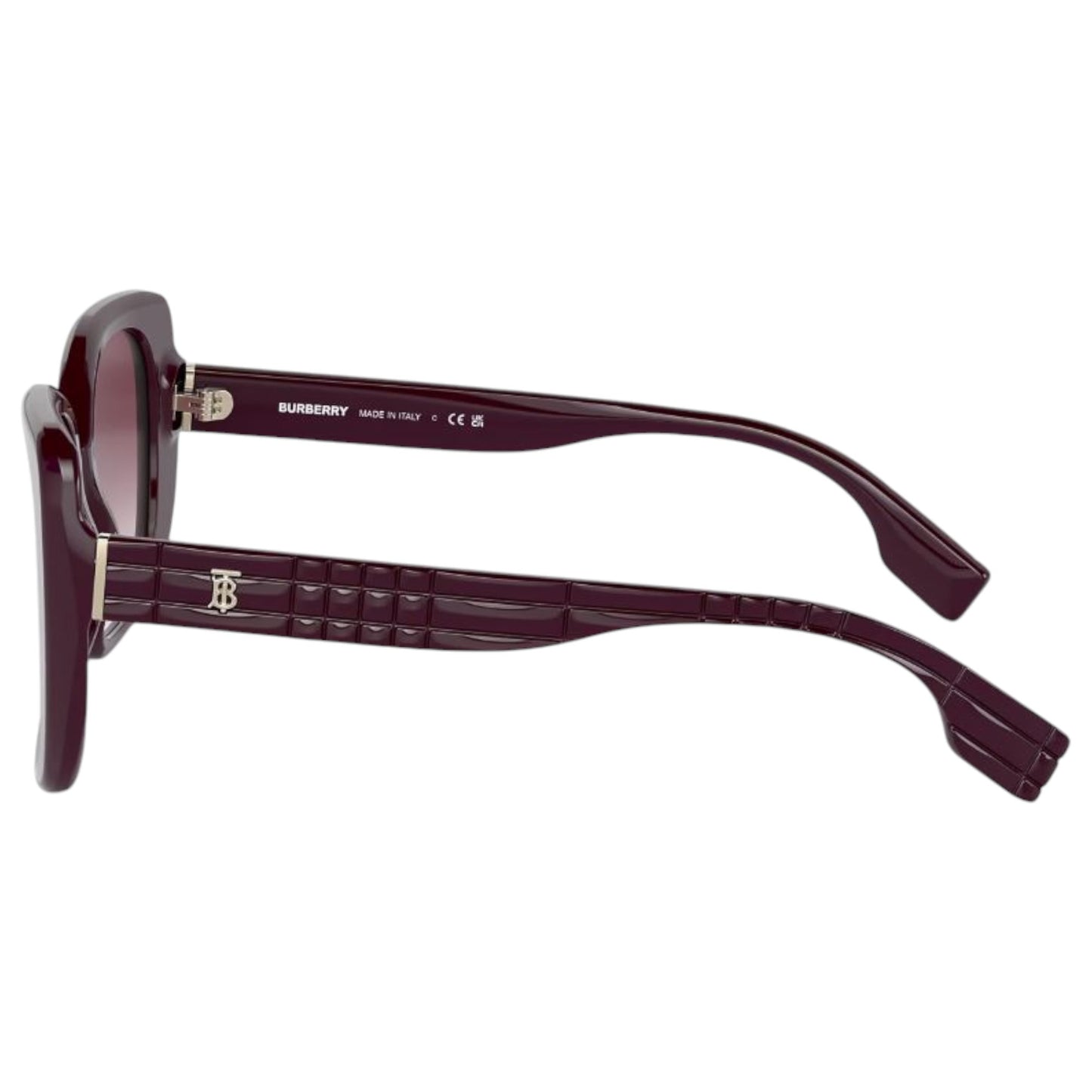 Womens Burberry Helena BE4371 Sunglasses Bordeaux/Violet Gradient