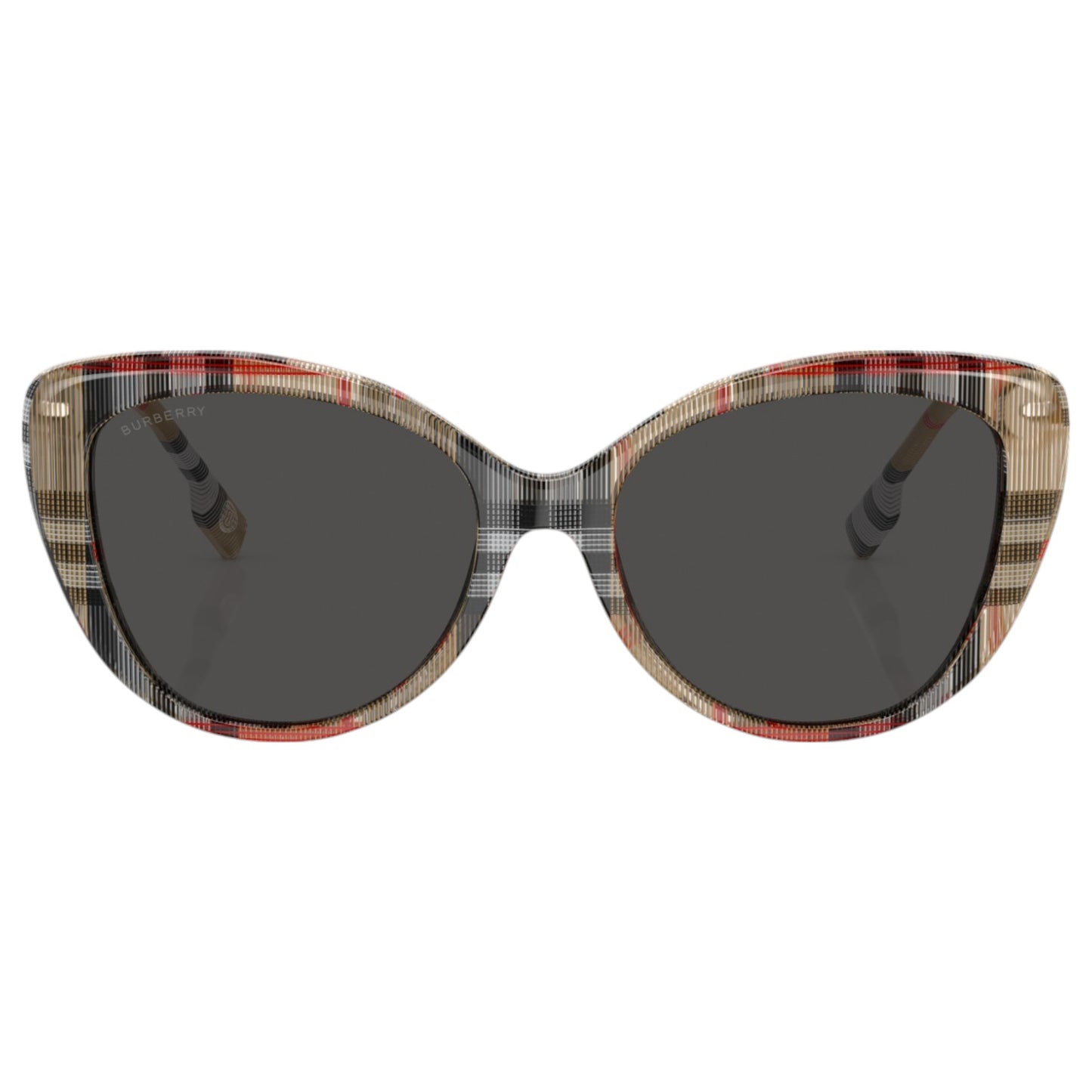 Womens Burberry BE4407 Sunglasses Vintage Check/Dark Grey
