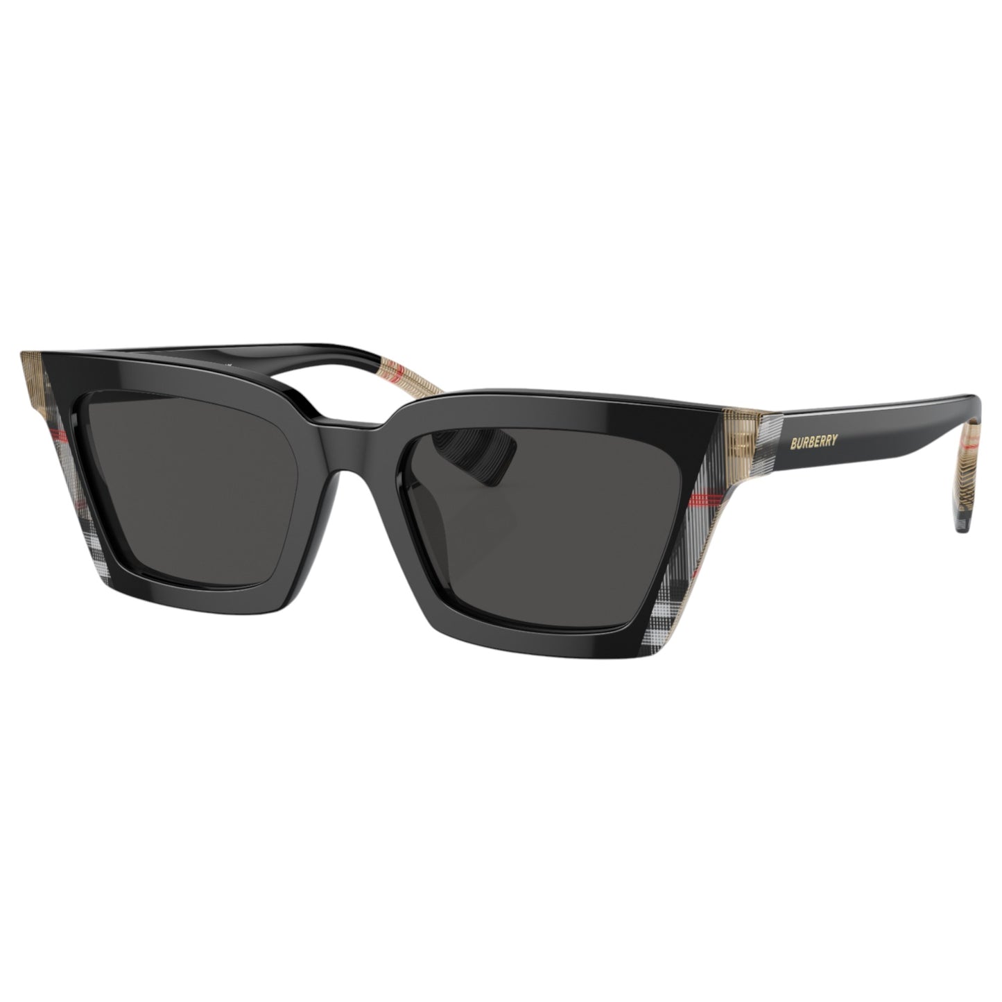 Womens Burberry Briar BE4392U Sunglasses Black/Vintage Check