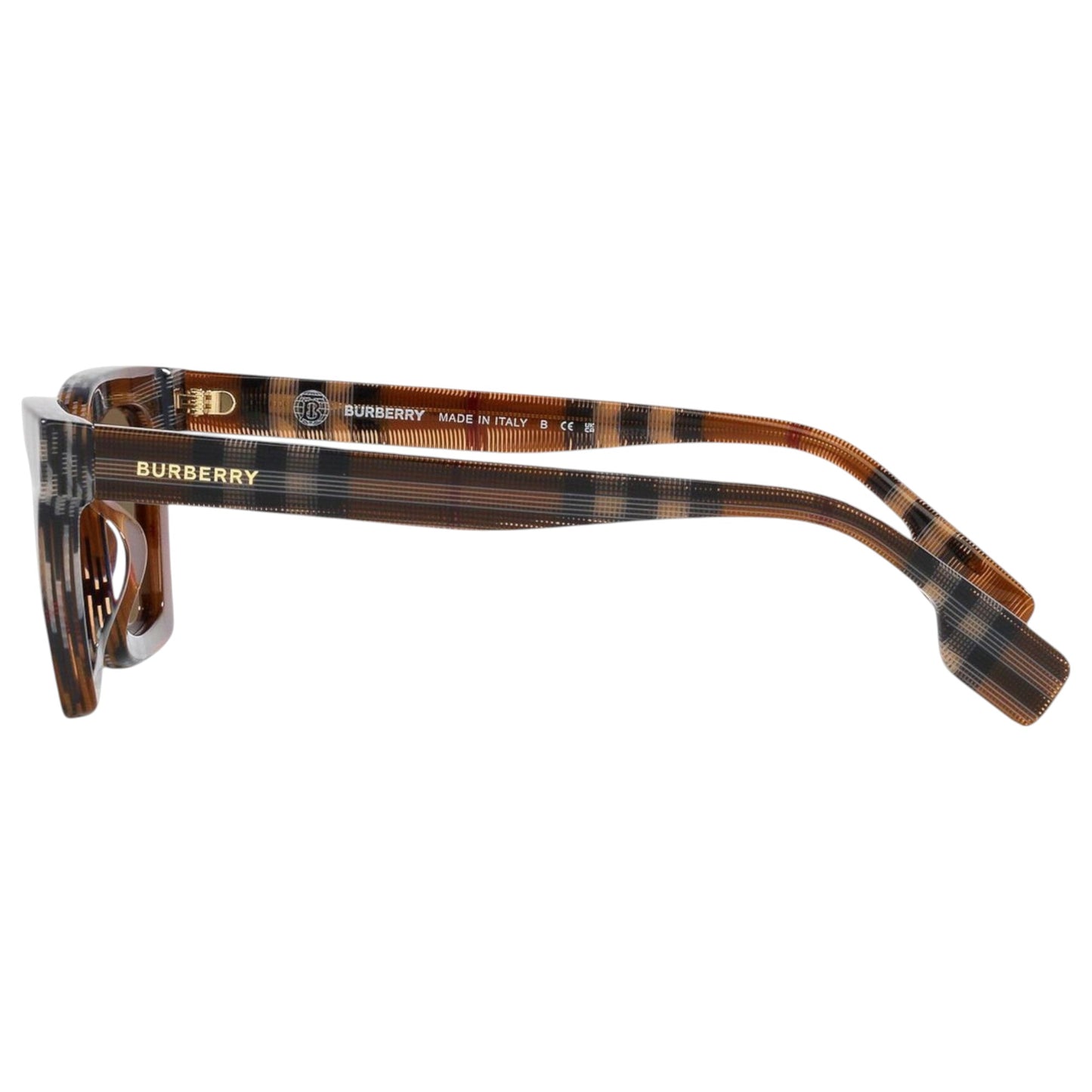 Womens Burberry Briar BE4392U Sunglasses Check Brown/Brown