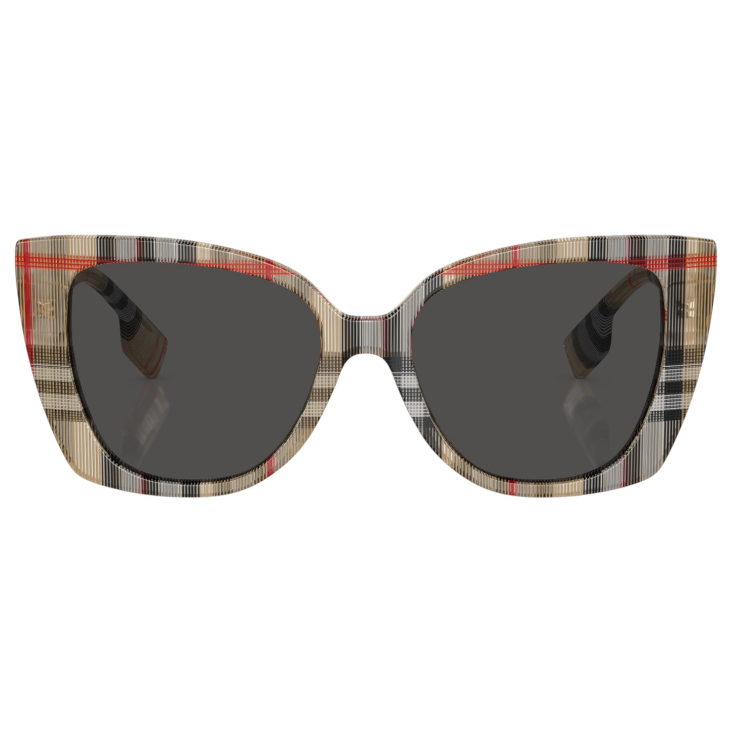 Womens Burberry Meryl BE4393 Sunglasses Vintage Check/Dark Grey