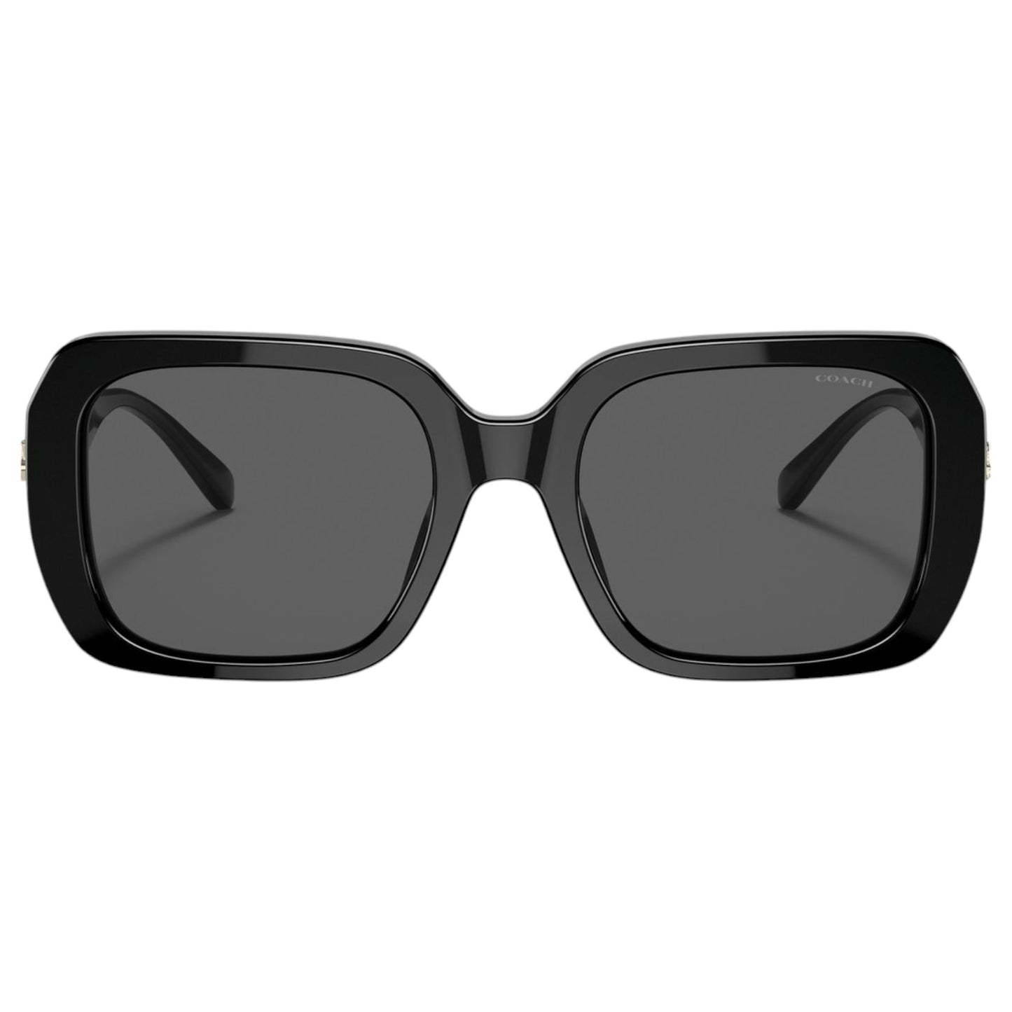 Womens Coach HC8329U Sunglasses Black/ Dark Grey