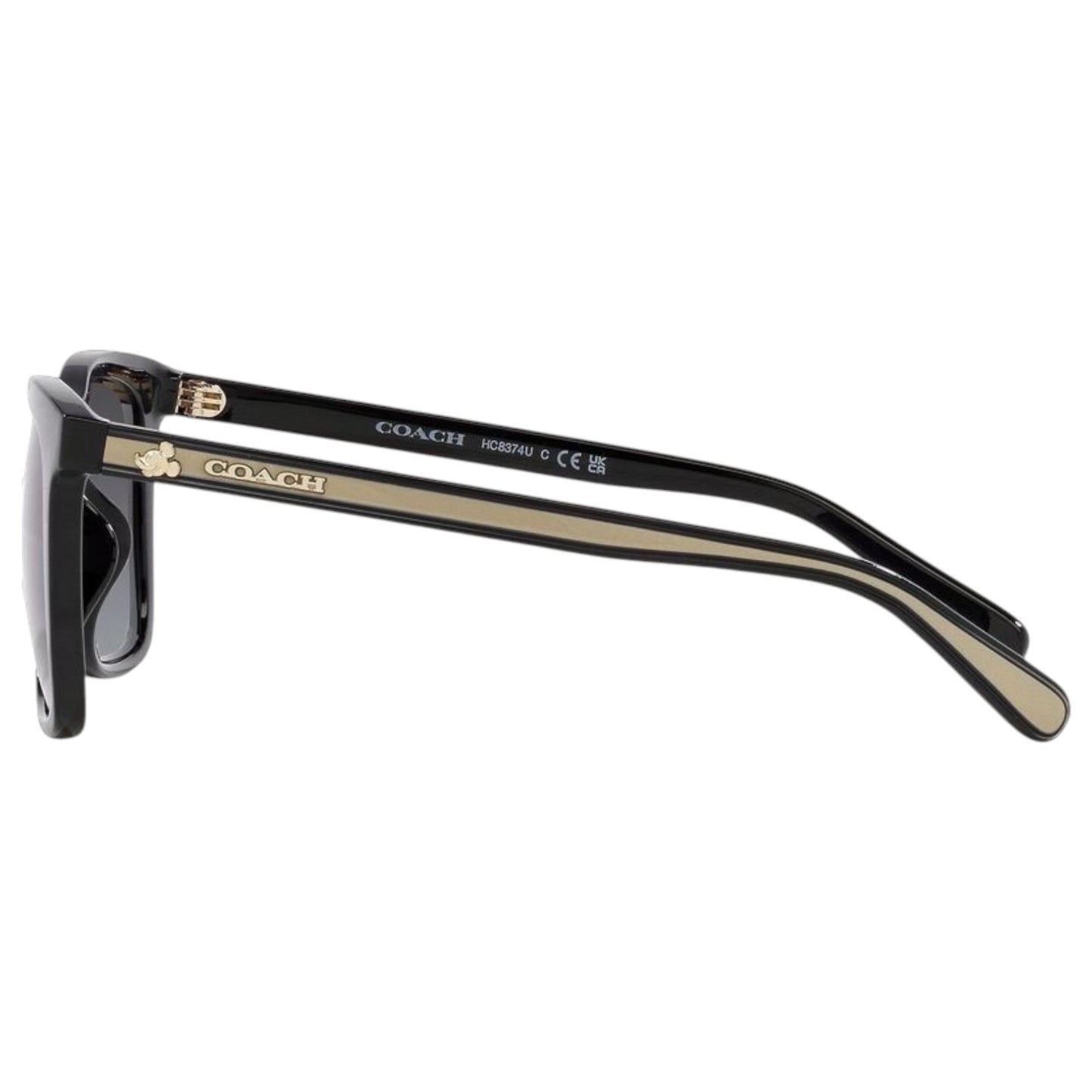 Womens Coach HC8374U CH561 Sunglasses Black