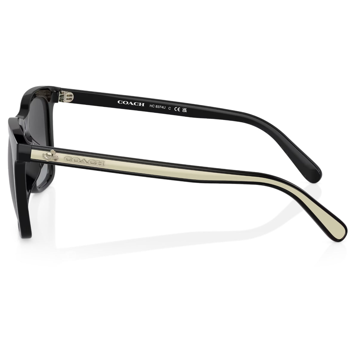 Womens Coach HC8374U CH561 Sunglasses Black