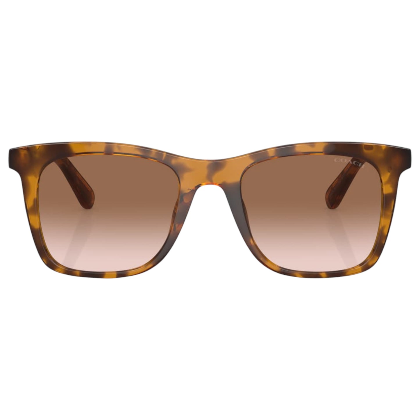Womens Coach HC8374U Sunglasses Dark Tortoise/Brown Pink