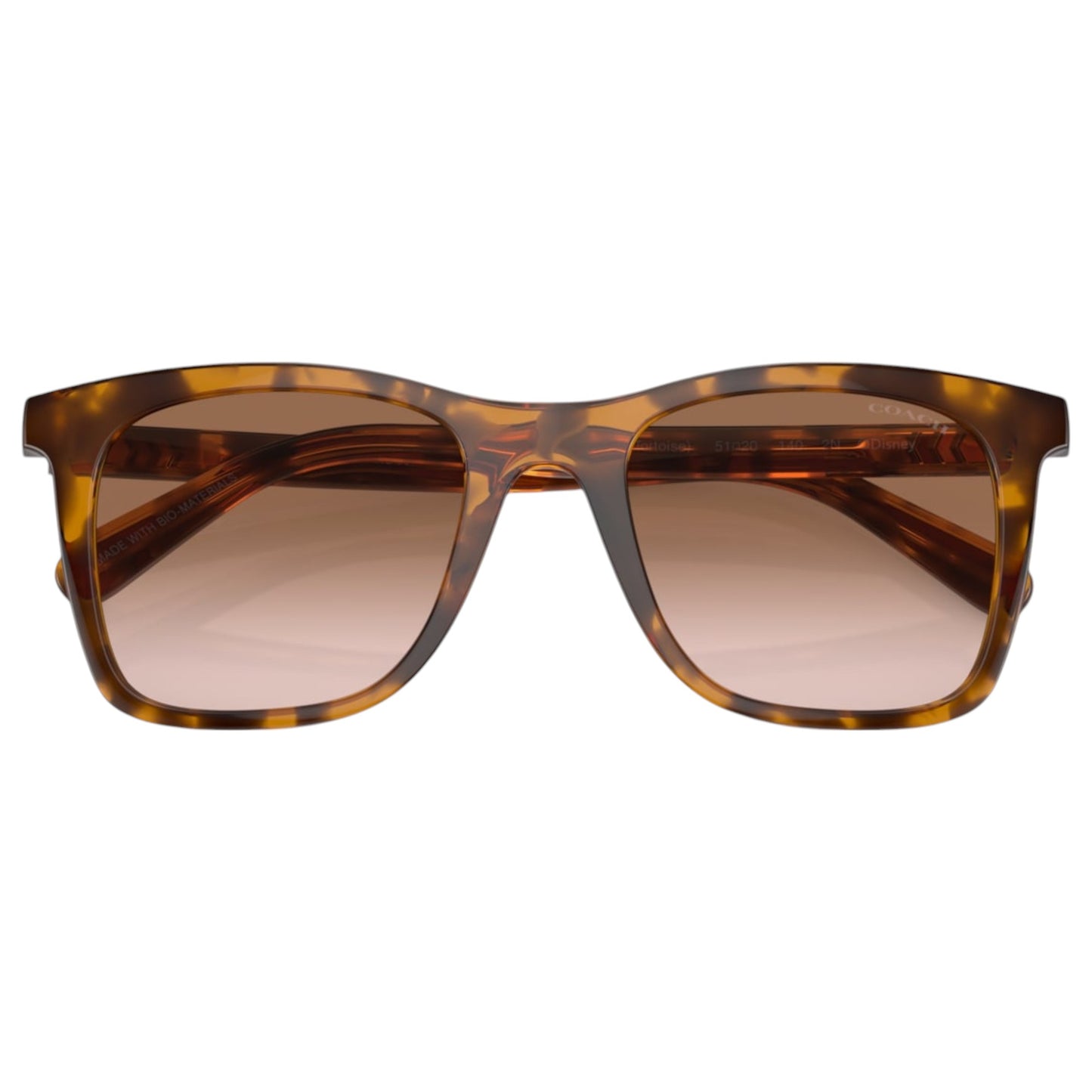 Womens Coach HC8374U Sunglasses Dark Tortoise/Brown Pink