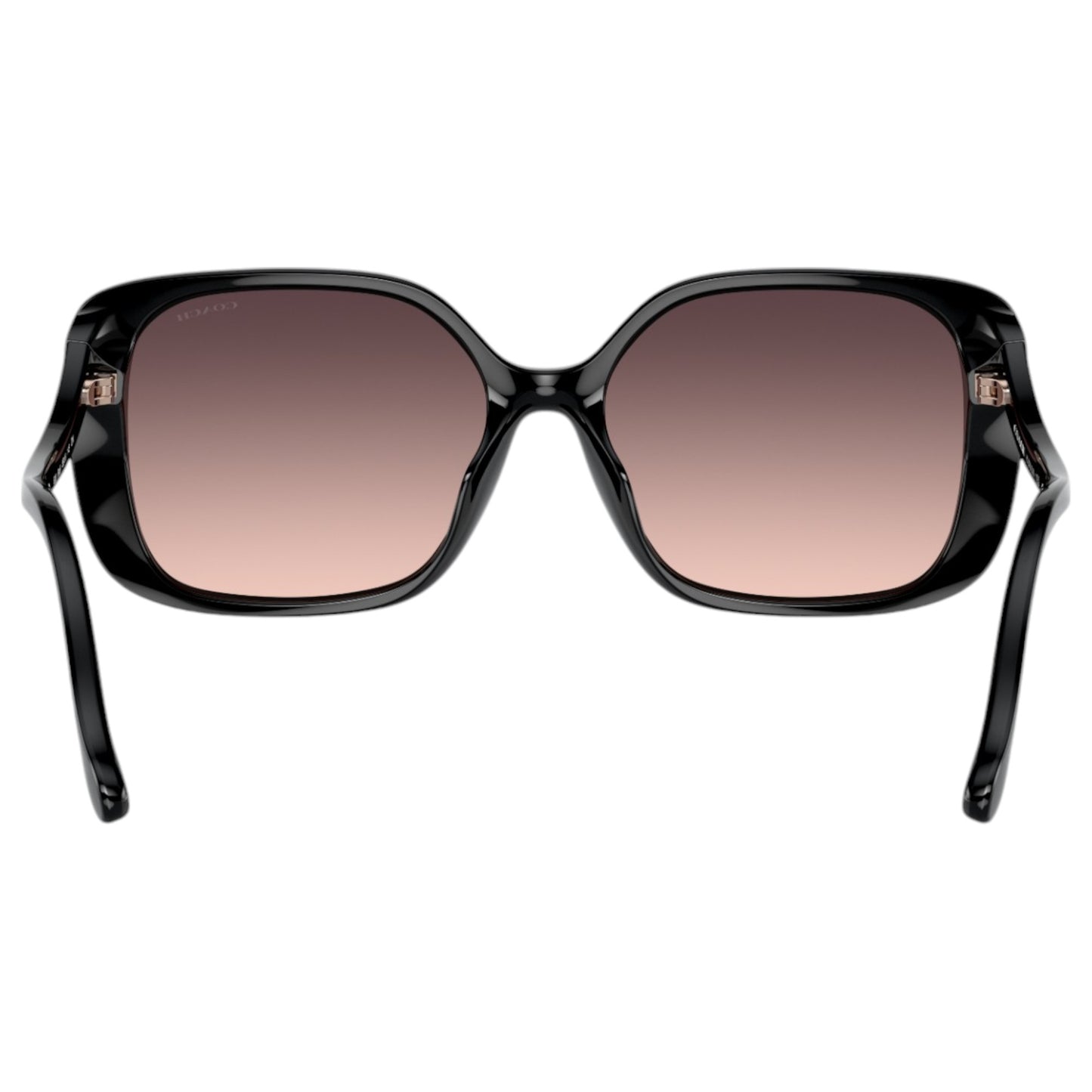 Womens Coach HC8376U Sunglasses Black/Grey Pink