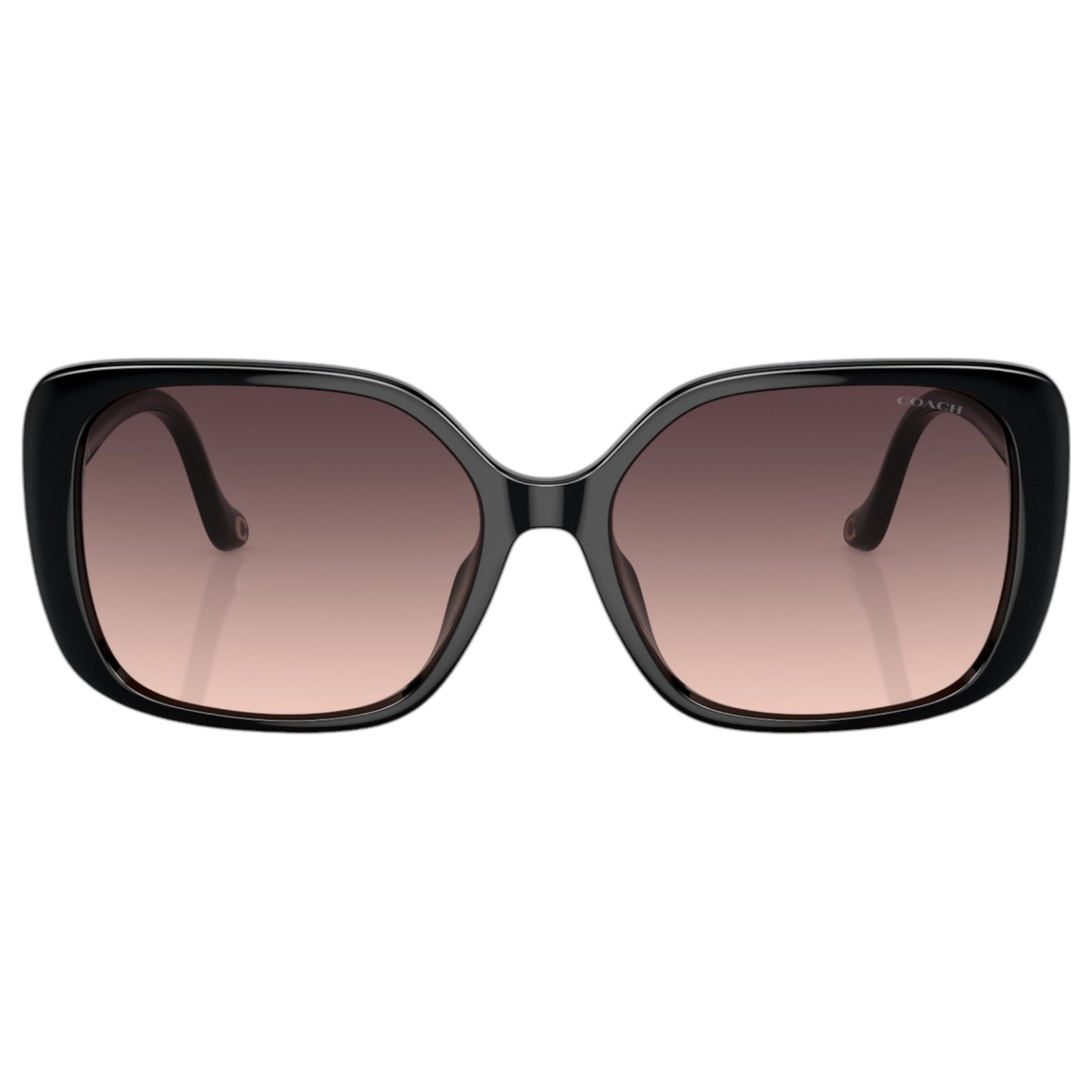 Womens Coach HC8376U Sunglasses Black/Grey Pink