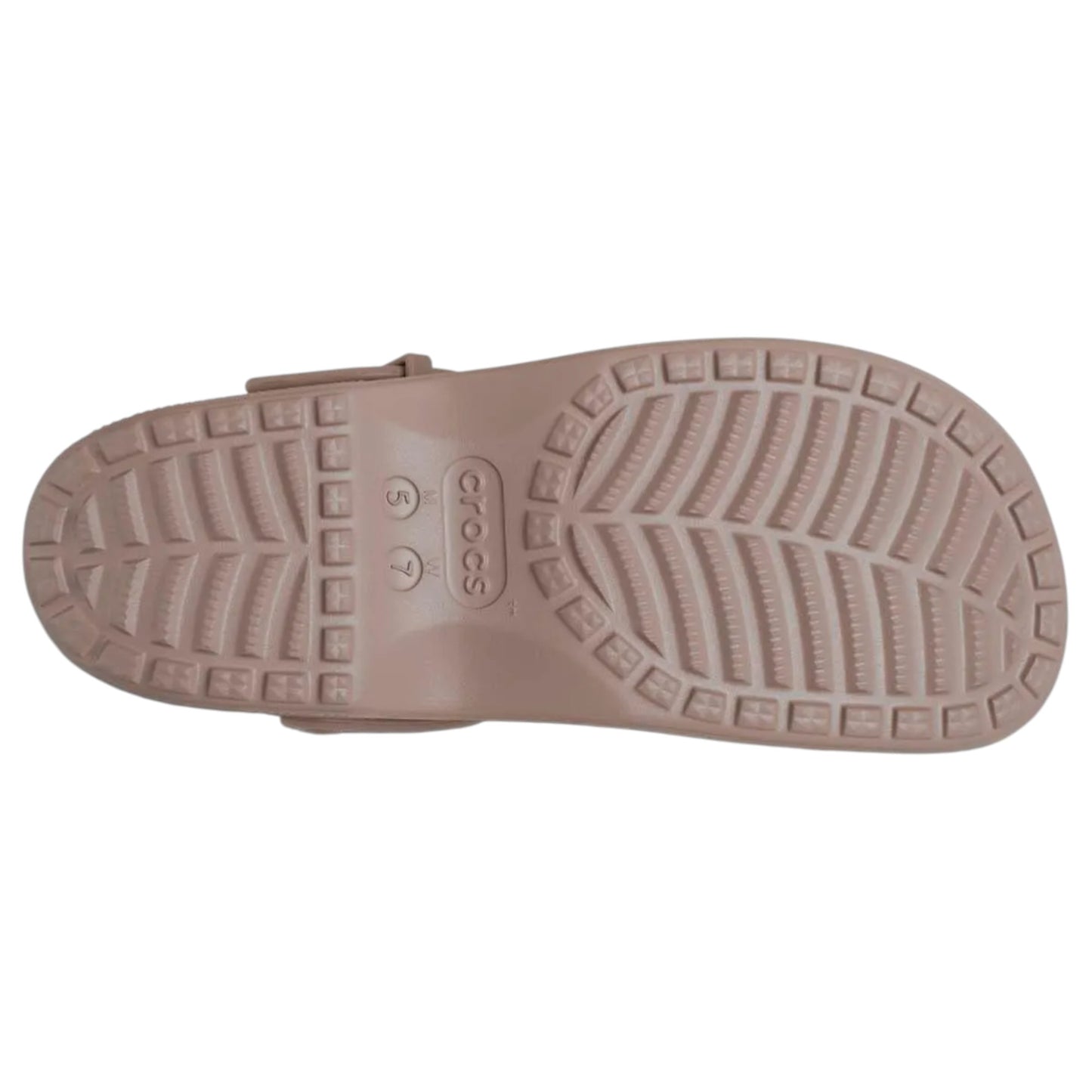 Unisex Adults Crocs Classic Mary Jane Clog Sandals Taupe