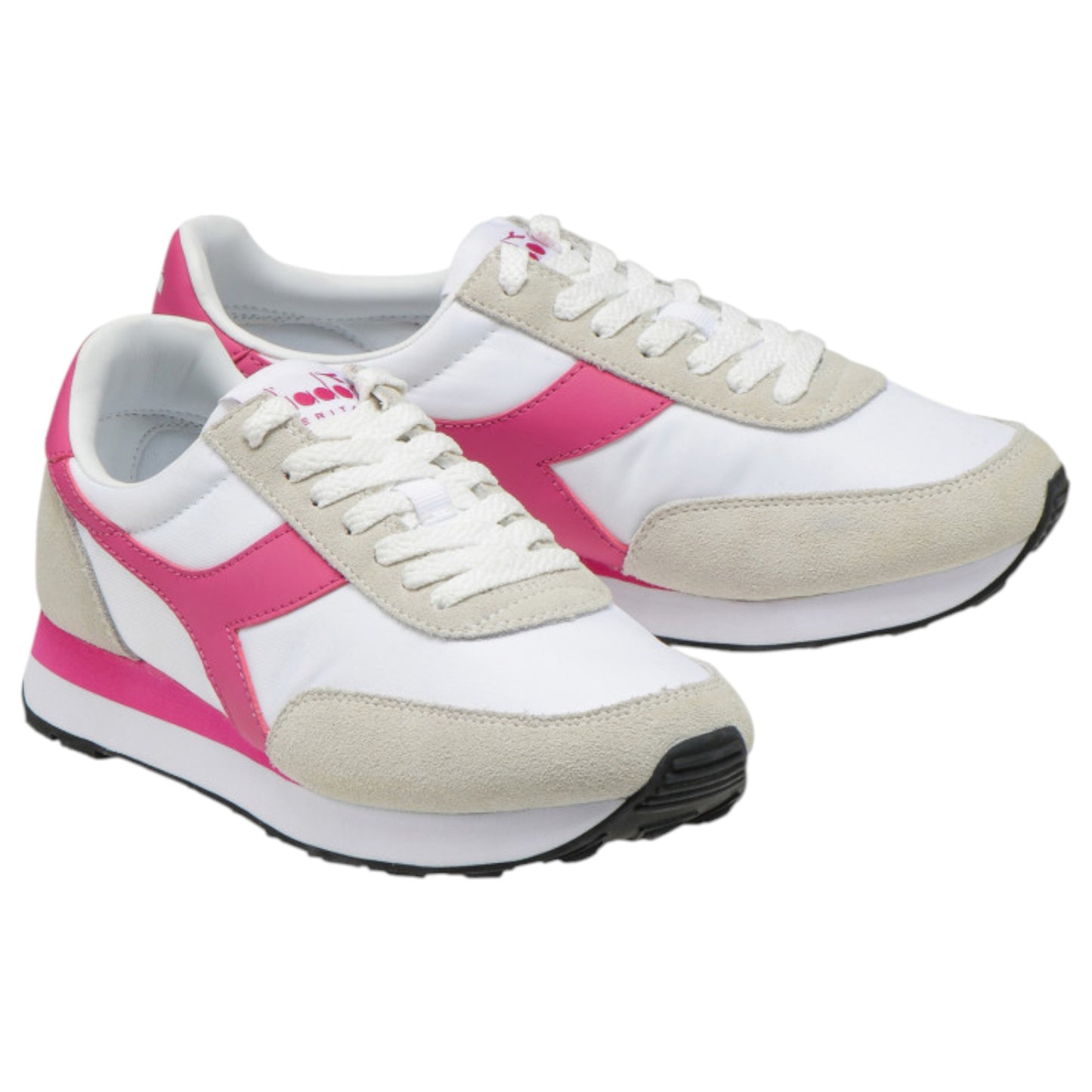 Womens Diadora Heritage Koala Shoes White / Azalea