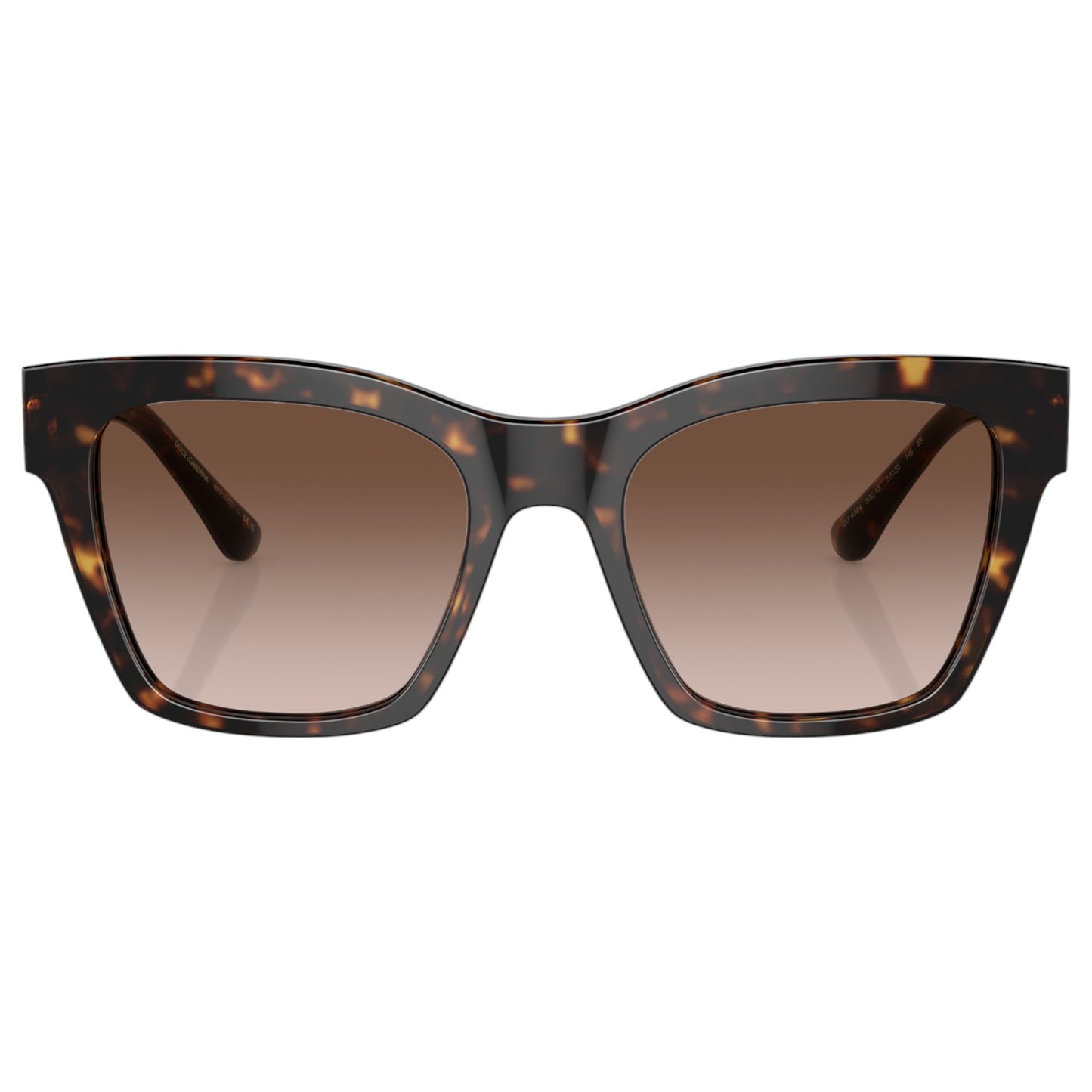 Womens Dolce & Gabbana DG4407 Sunglasses Havana/ Brown Gradient