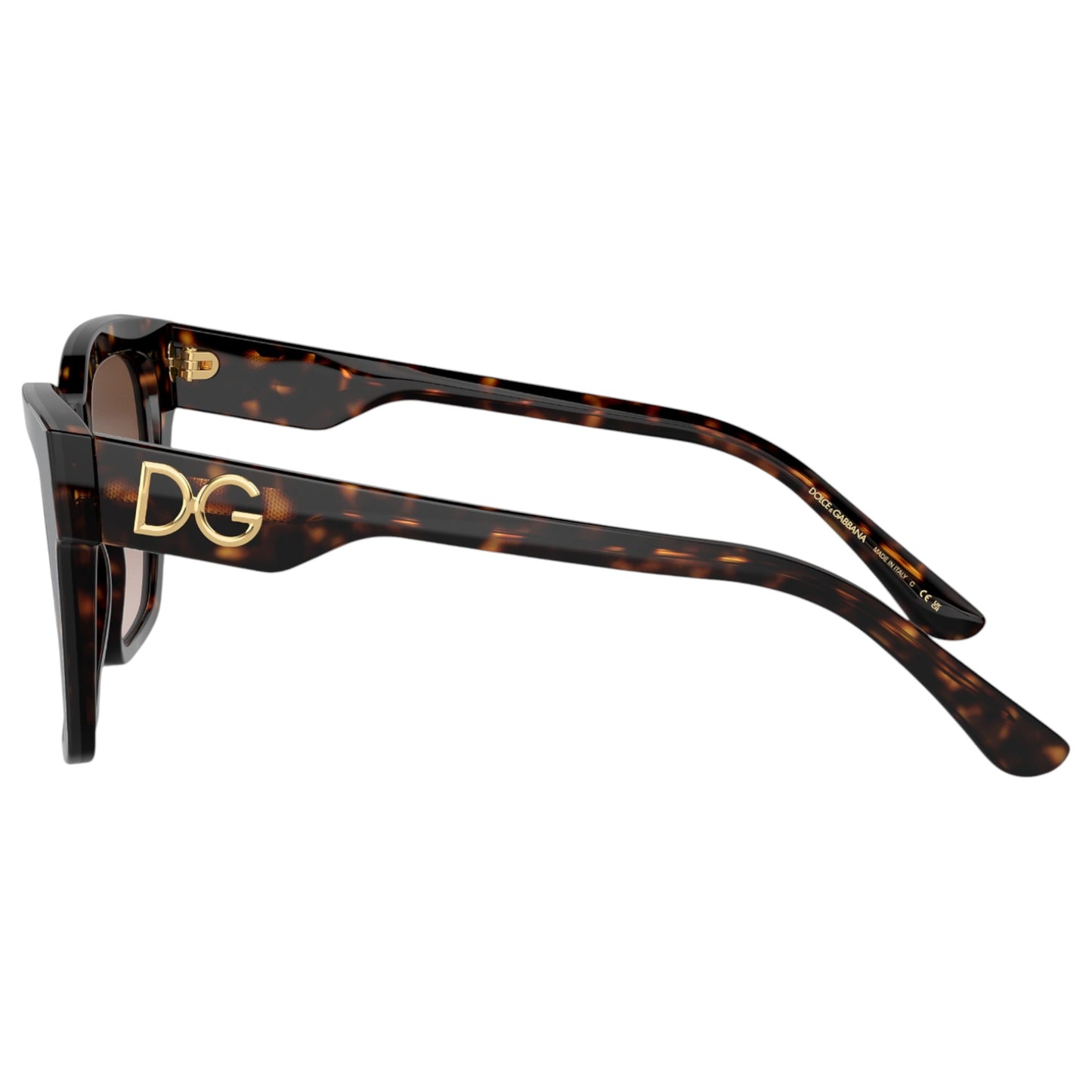 Womens Dolce & Gabbana DG4407 Sunglasses Havana/ Brown Gradient