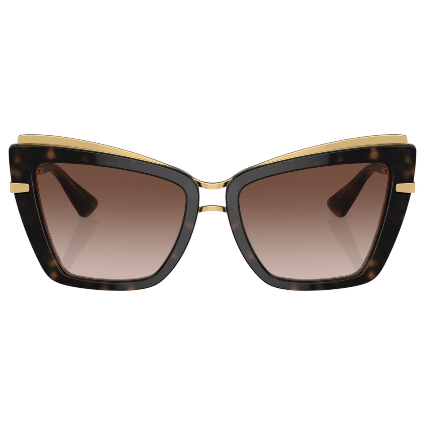 Womens Dolce & Gabbana DG4472 Sunglasses Havana On White Barrow