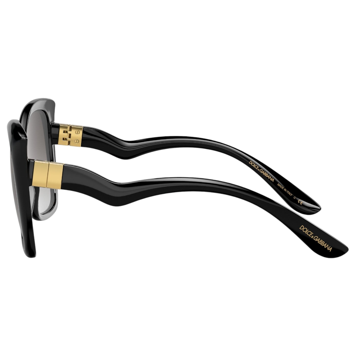 Womens Dolce & Gabbana DG6168 Sunglasses Black/ Light Grey Gradient