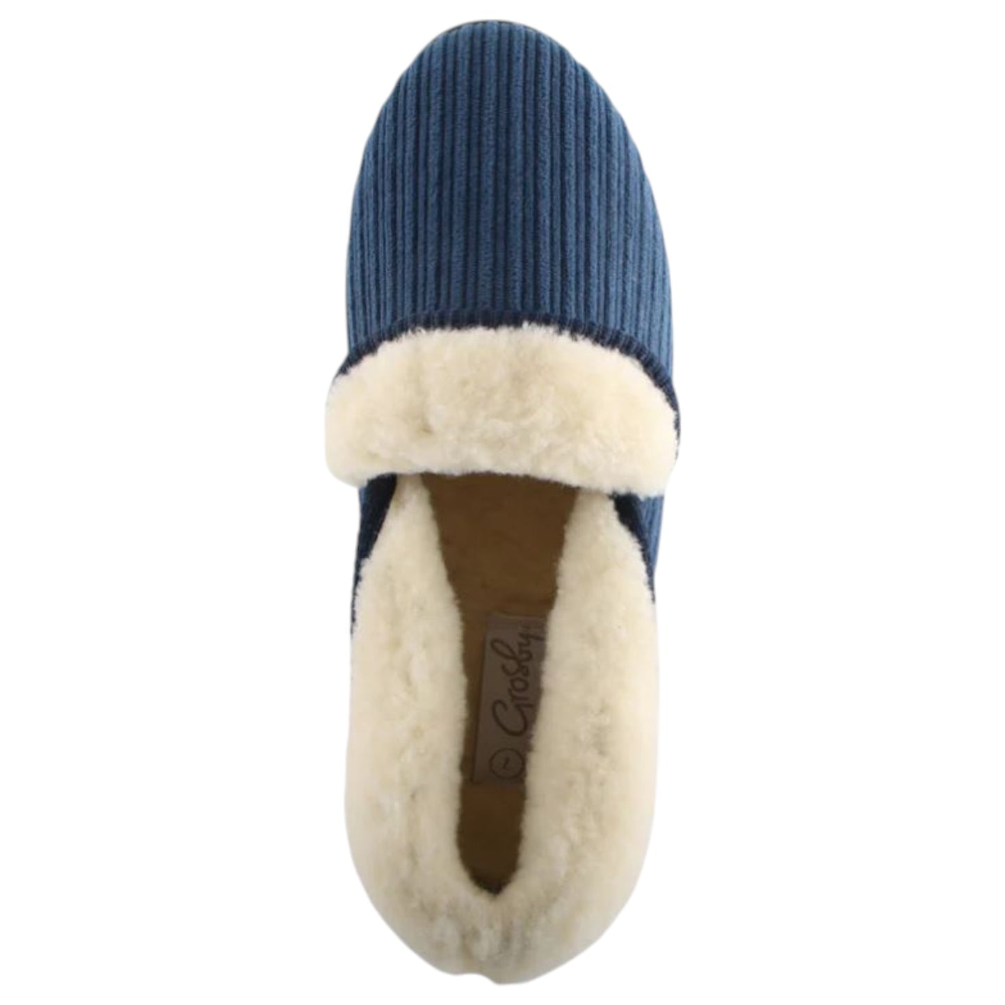 Womens Grosby Catherine Slippers Navy