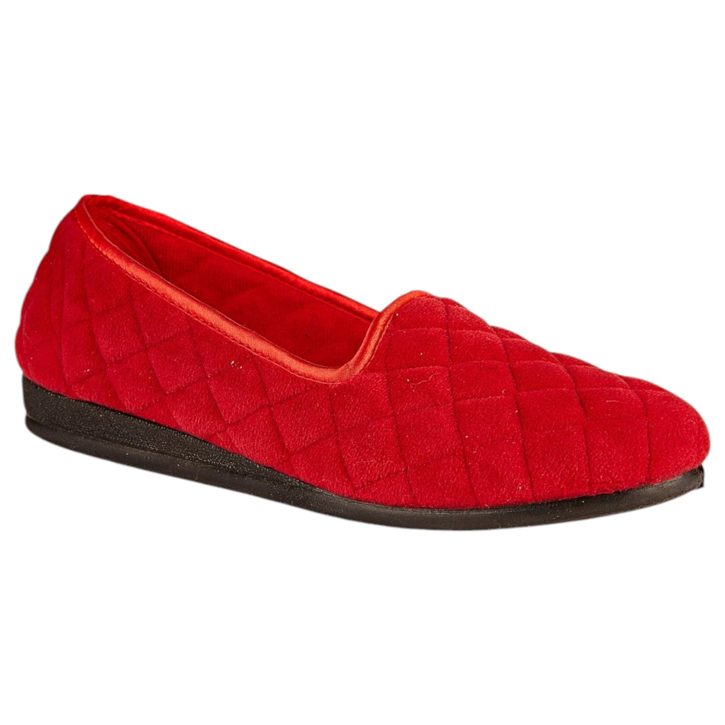Womens Grosby Dawn Slippers Red