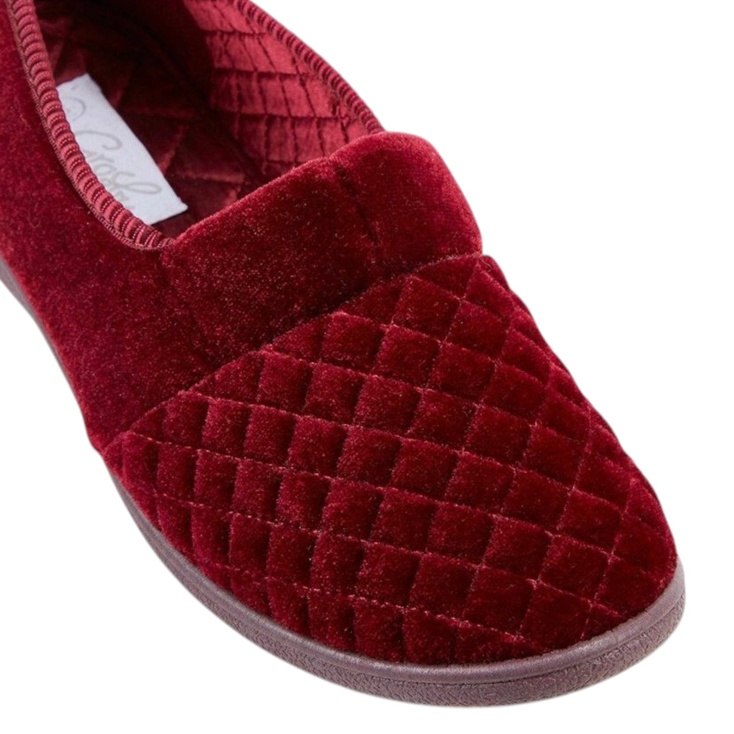 Womens Grosby Marcy Slippers Wine