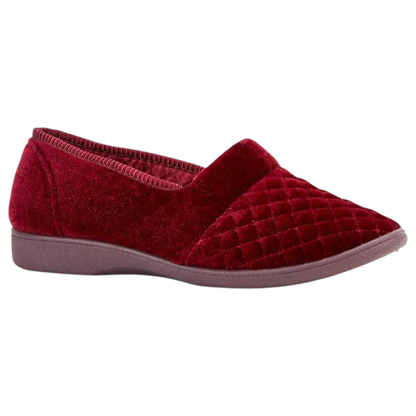 Womens Grosby Marcy Slippers Wine