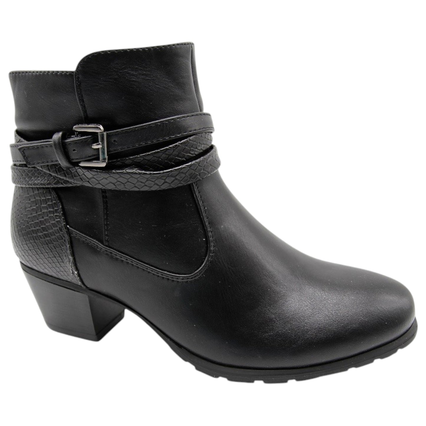 Womens Grosby Matilda Boots Black