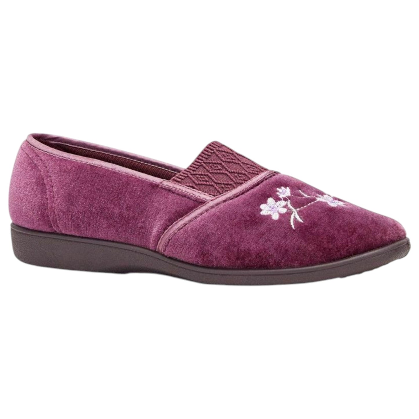 Womens Grosby Sasha Slippers Heather
