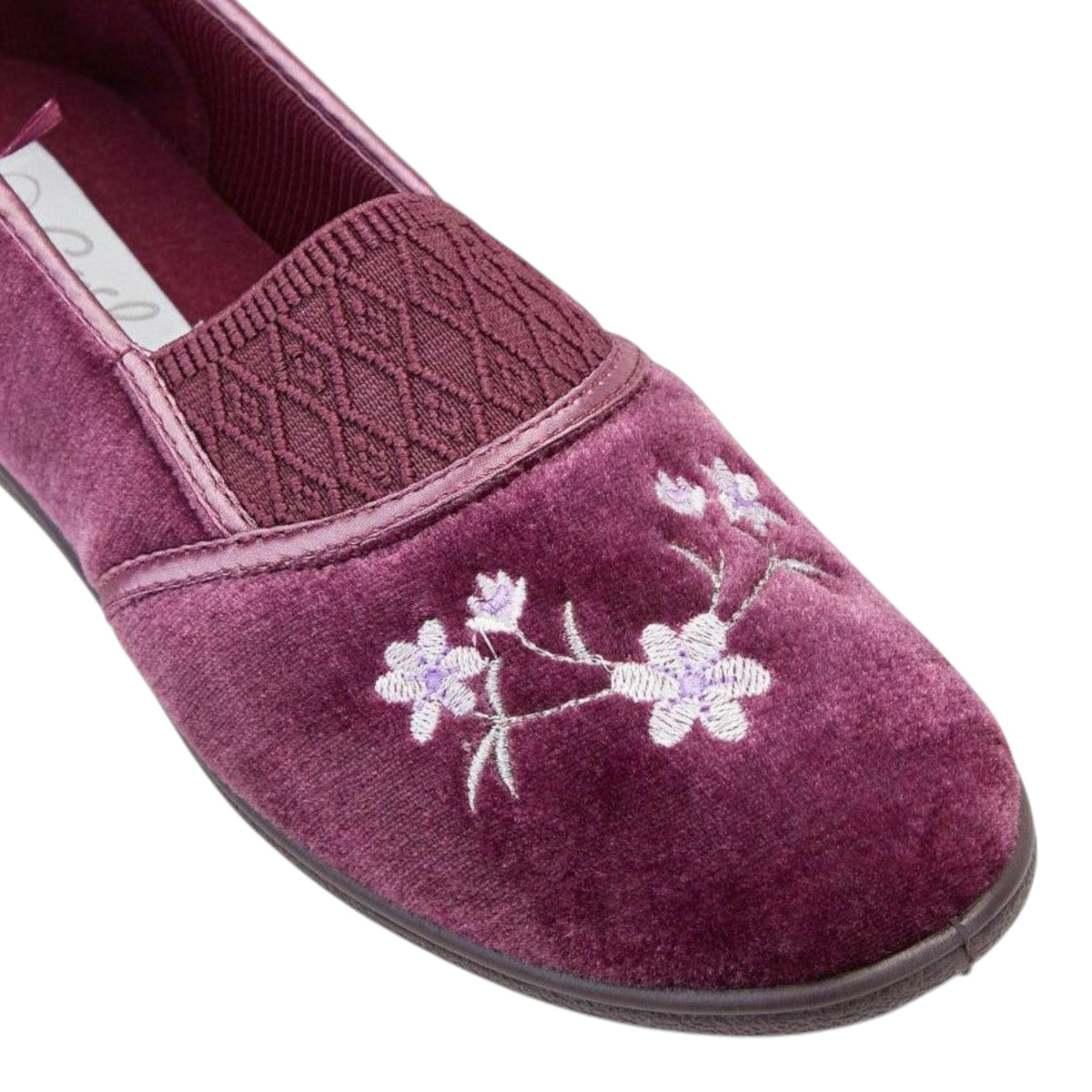 Womens Grosby Sasha Slippers Heather