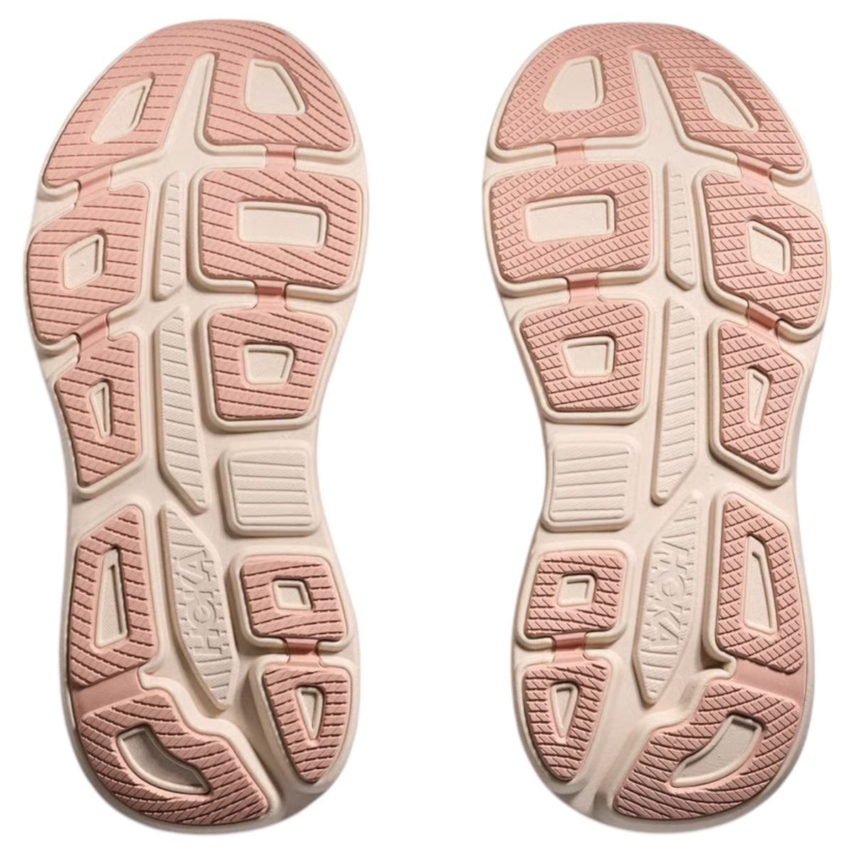 Womens Hoka Bondi 9 Shoes Rose Latte