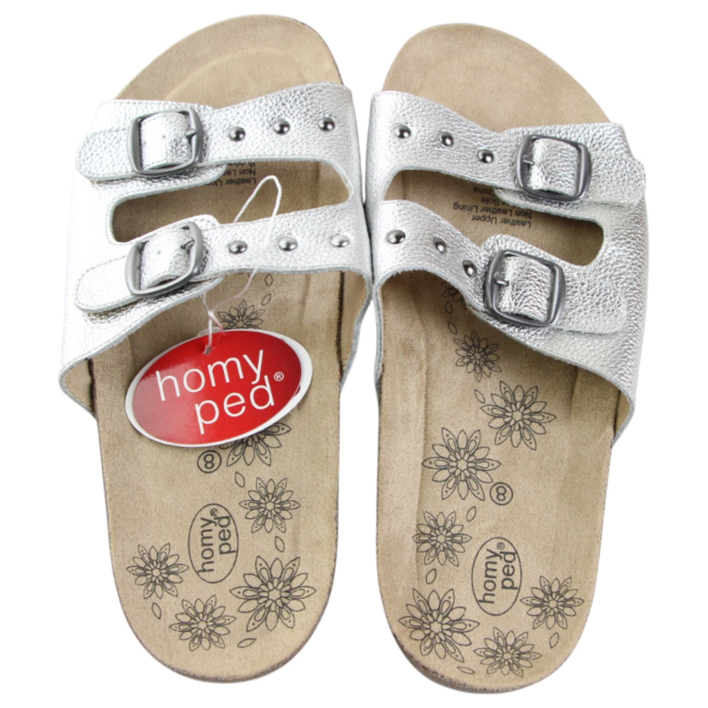 Womens HomyPed Raven Sandals Platinum