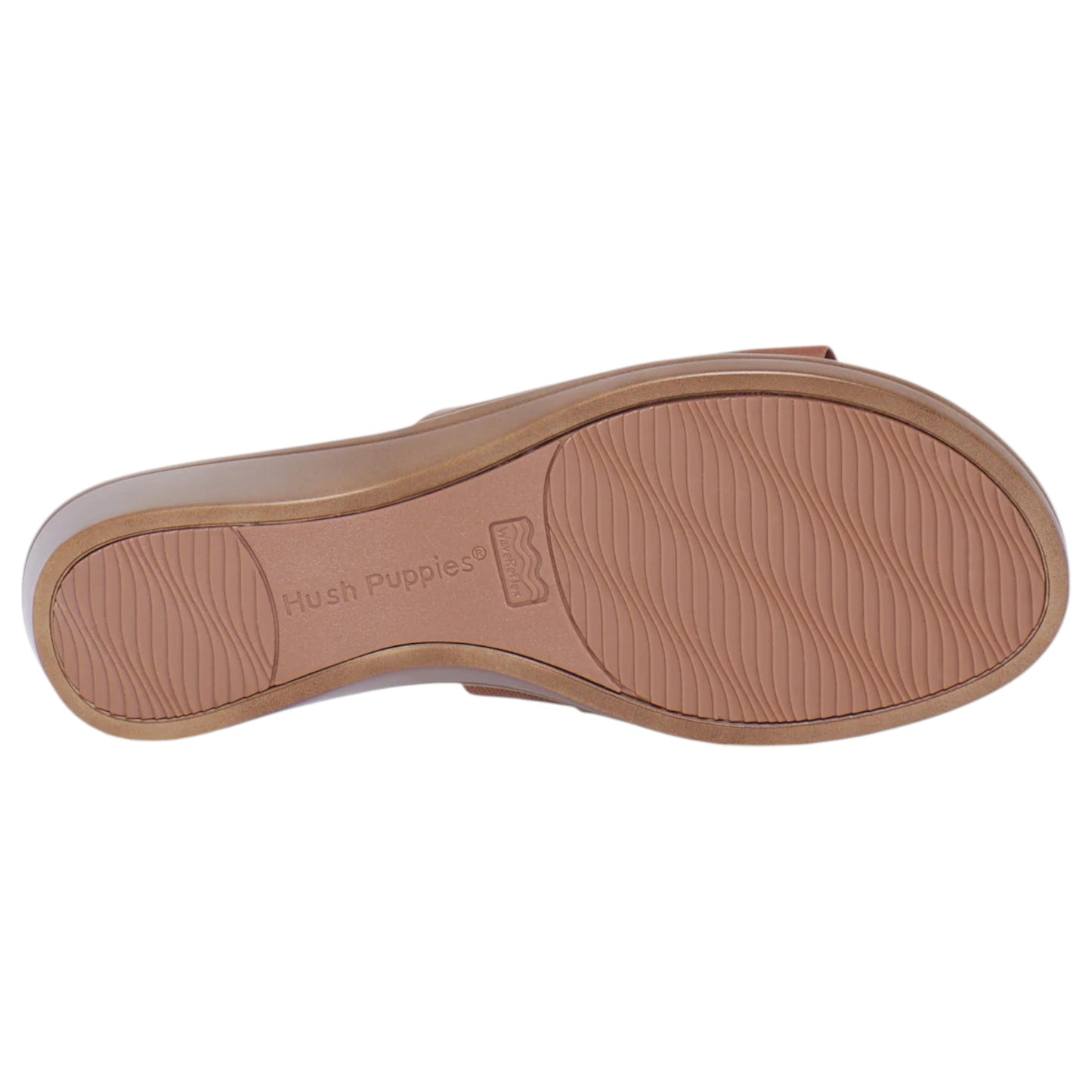 Womens Hush Puppies Coco Slides Tan