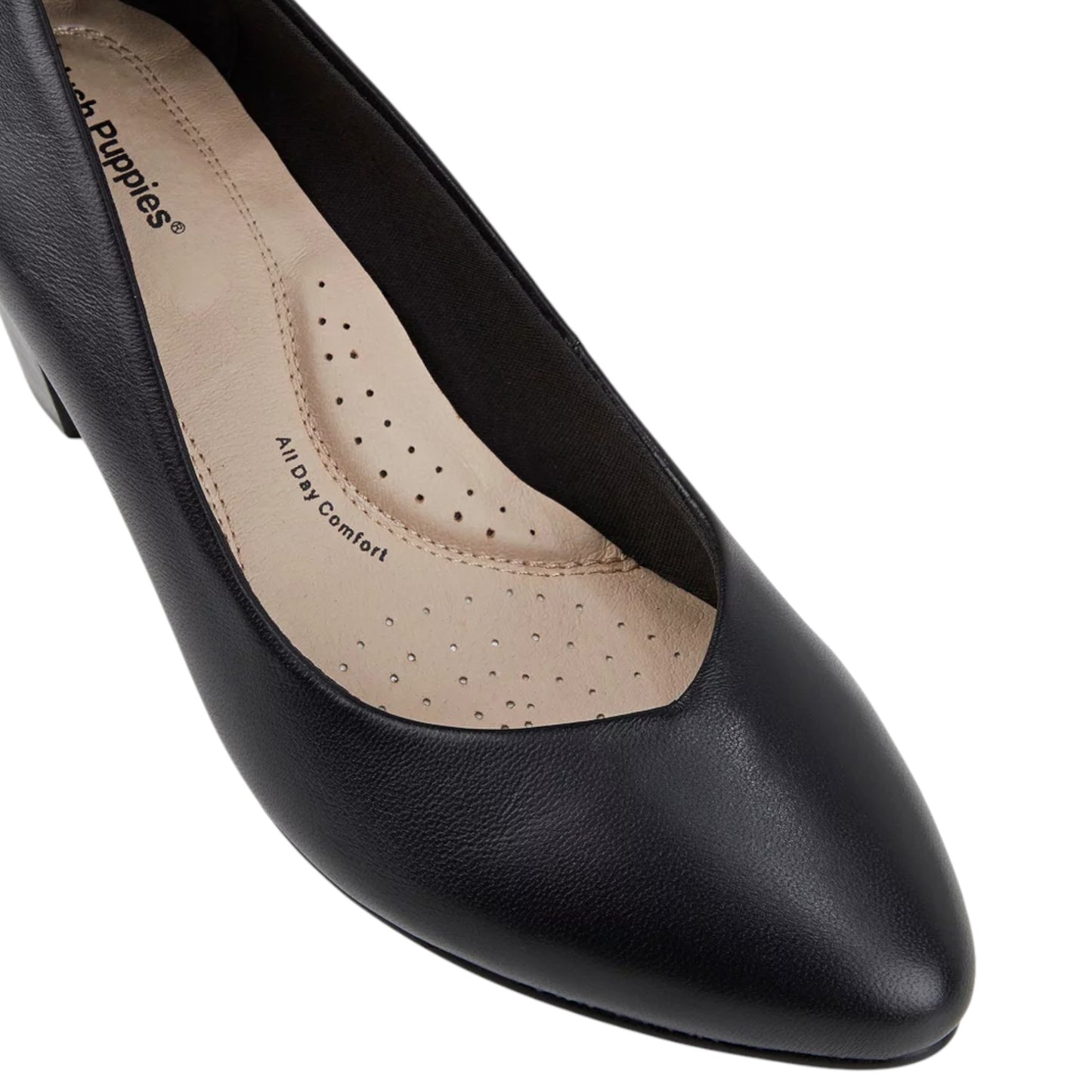 Womens Hush Puppies Ivet Heels Black
