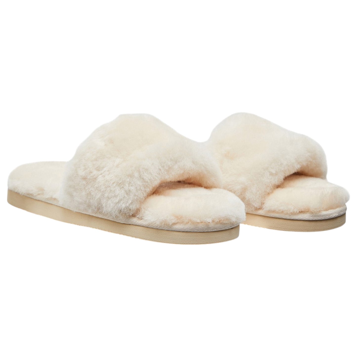Womens Hush Puppies Lust Slippers Natural
