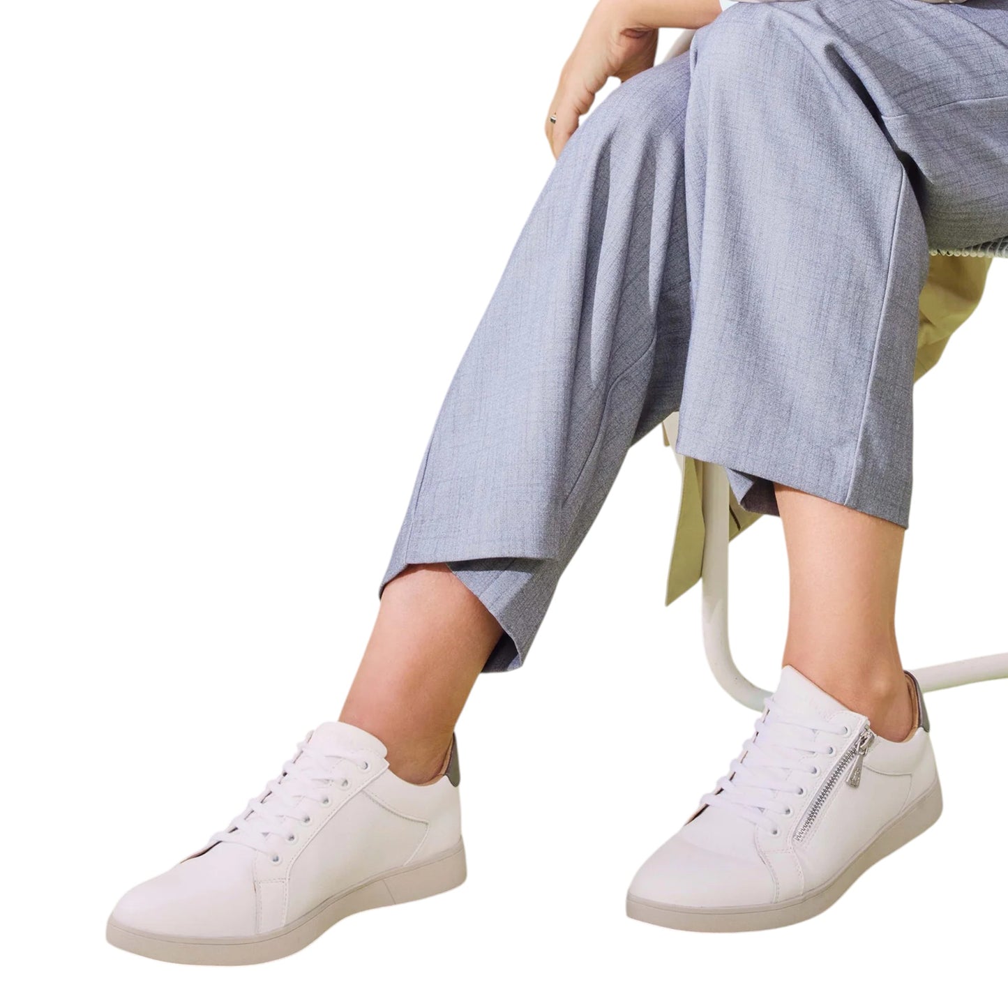 Womens Hush Puppies Mimosa Shoes White