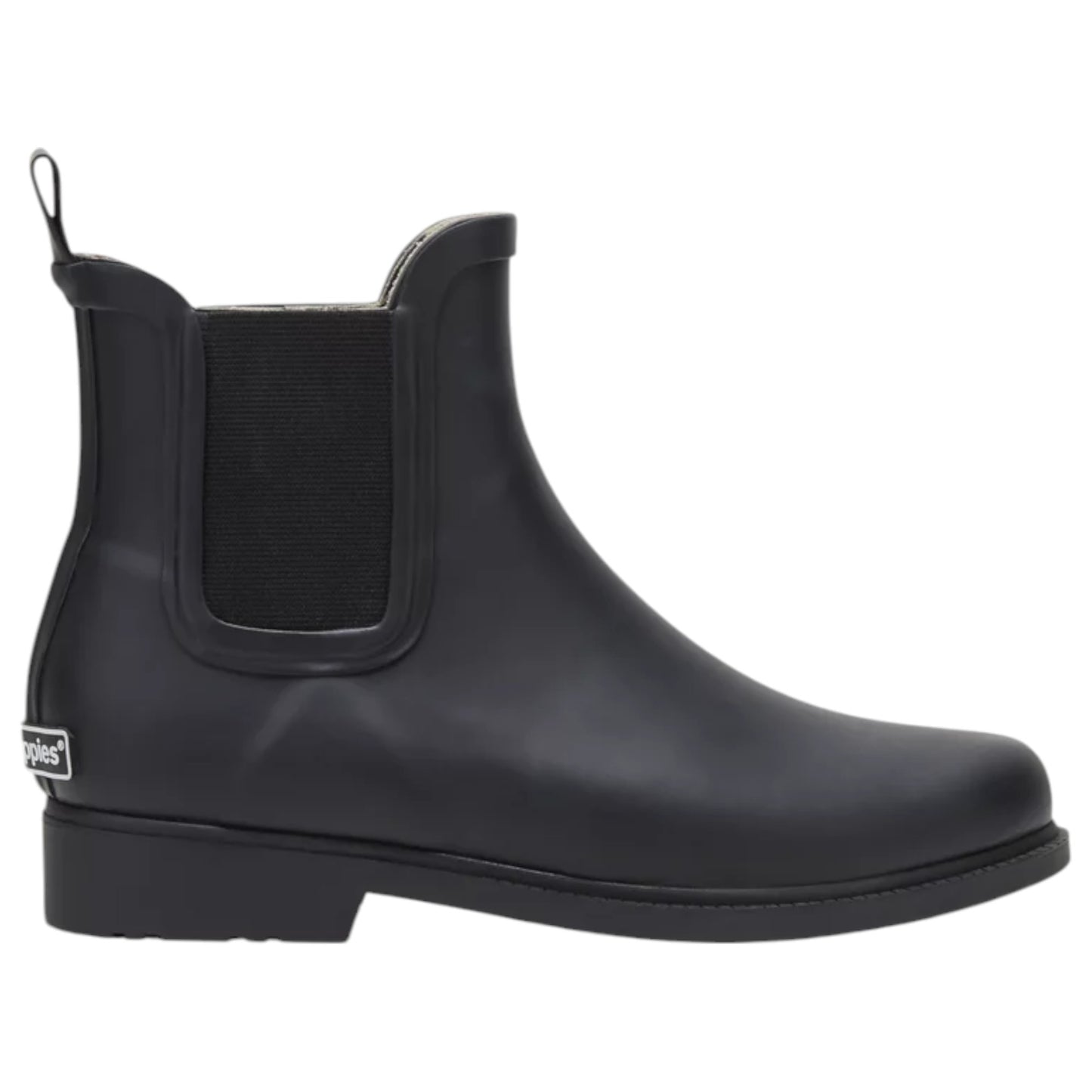 Womens Hush Puppies Muddy Boots Black