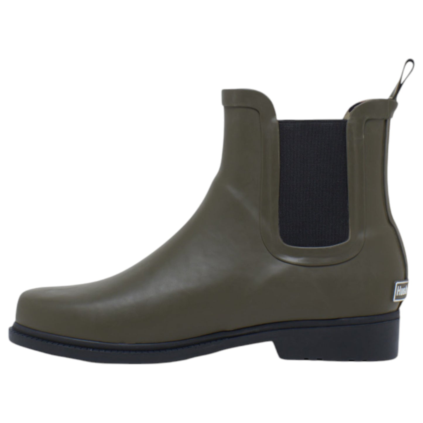 Womens Hush Puppies Muddy Boots Dark Olive