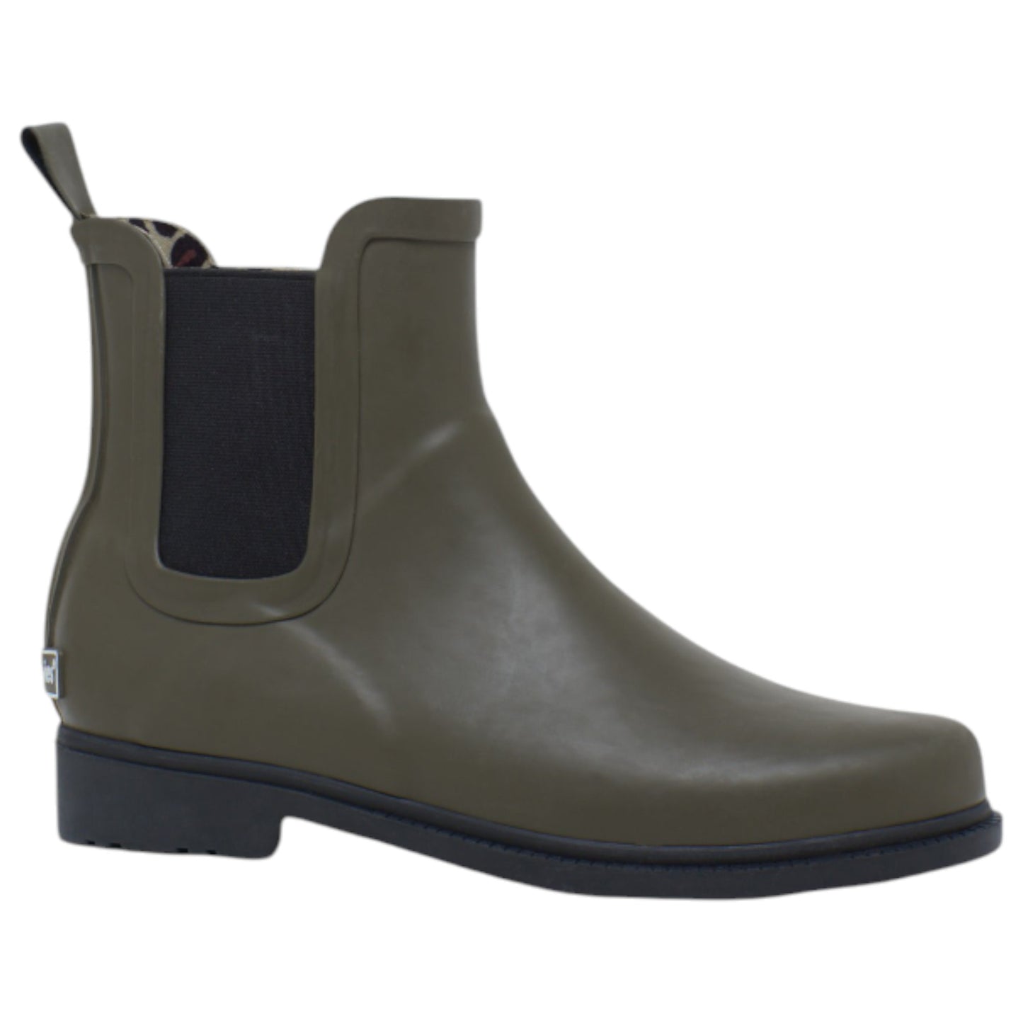 Womens Hush Puppies Muddy Boots Dark Olive
