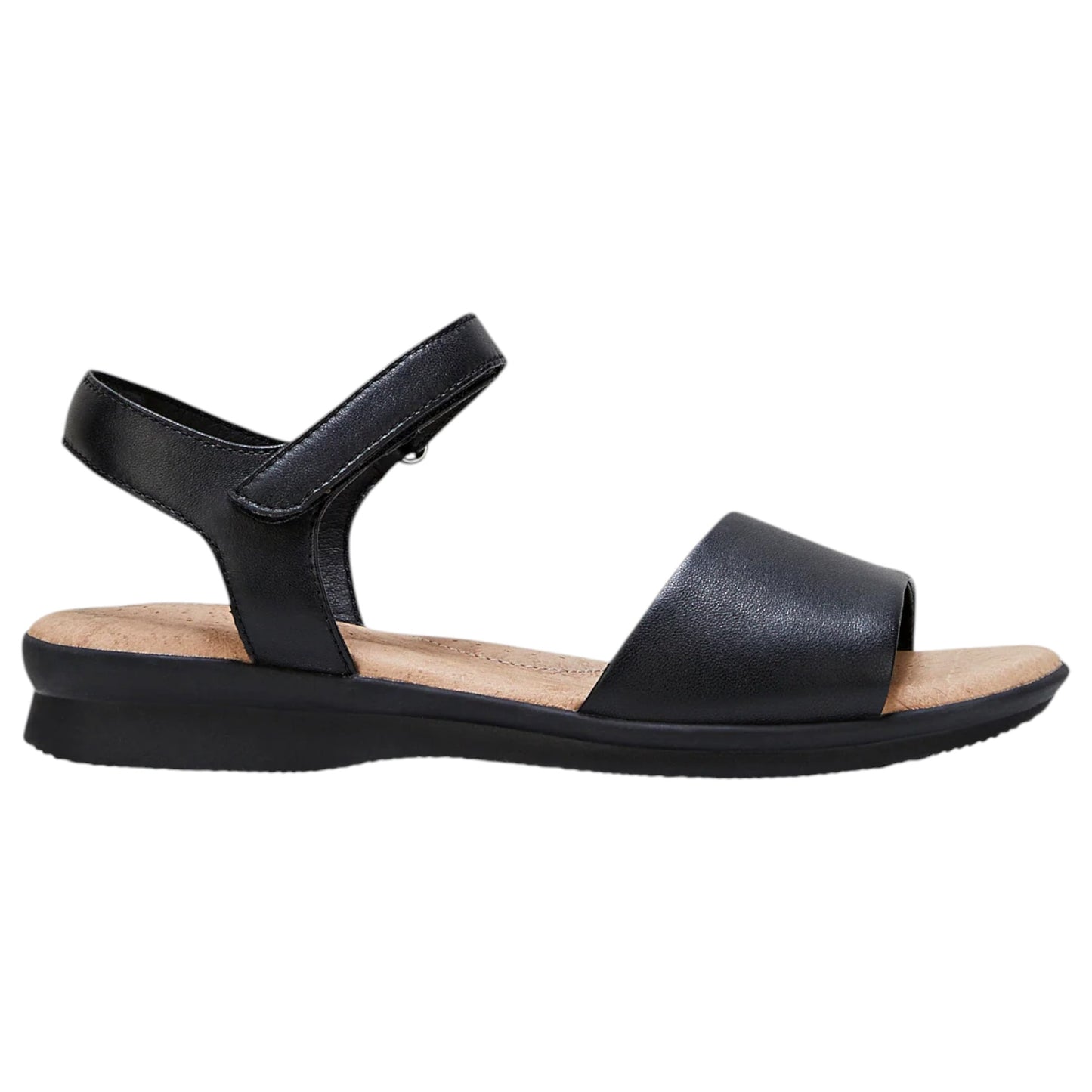 Womens Hush Puppies Nigella Pl Sandals Black