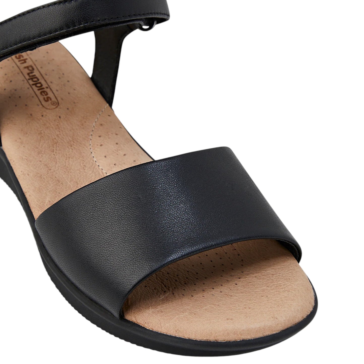 Womens Hush Puppies Nigella Pl Sandals Black