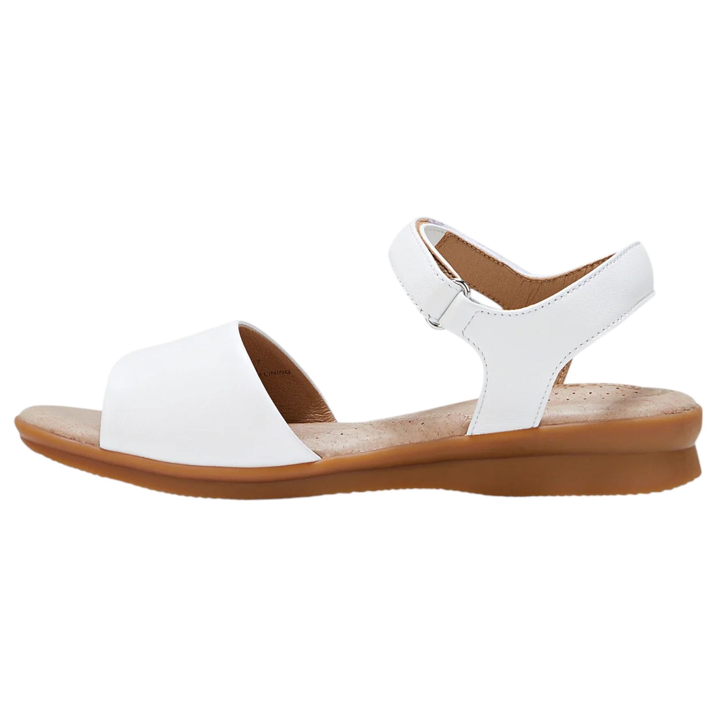 Womens Hush Puppies Nigella Pl Sandals White