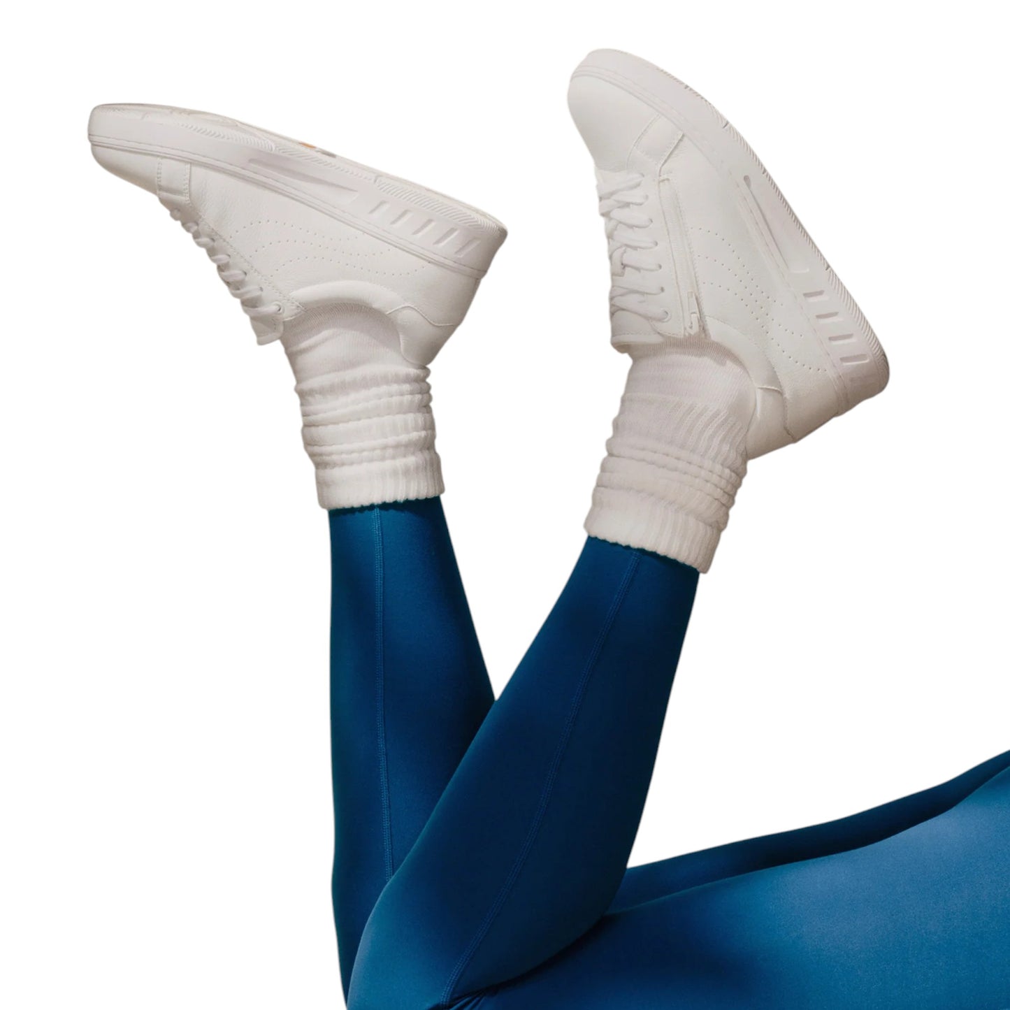 Womens Hush Puppies Spin Shoes White/White