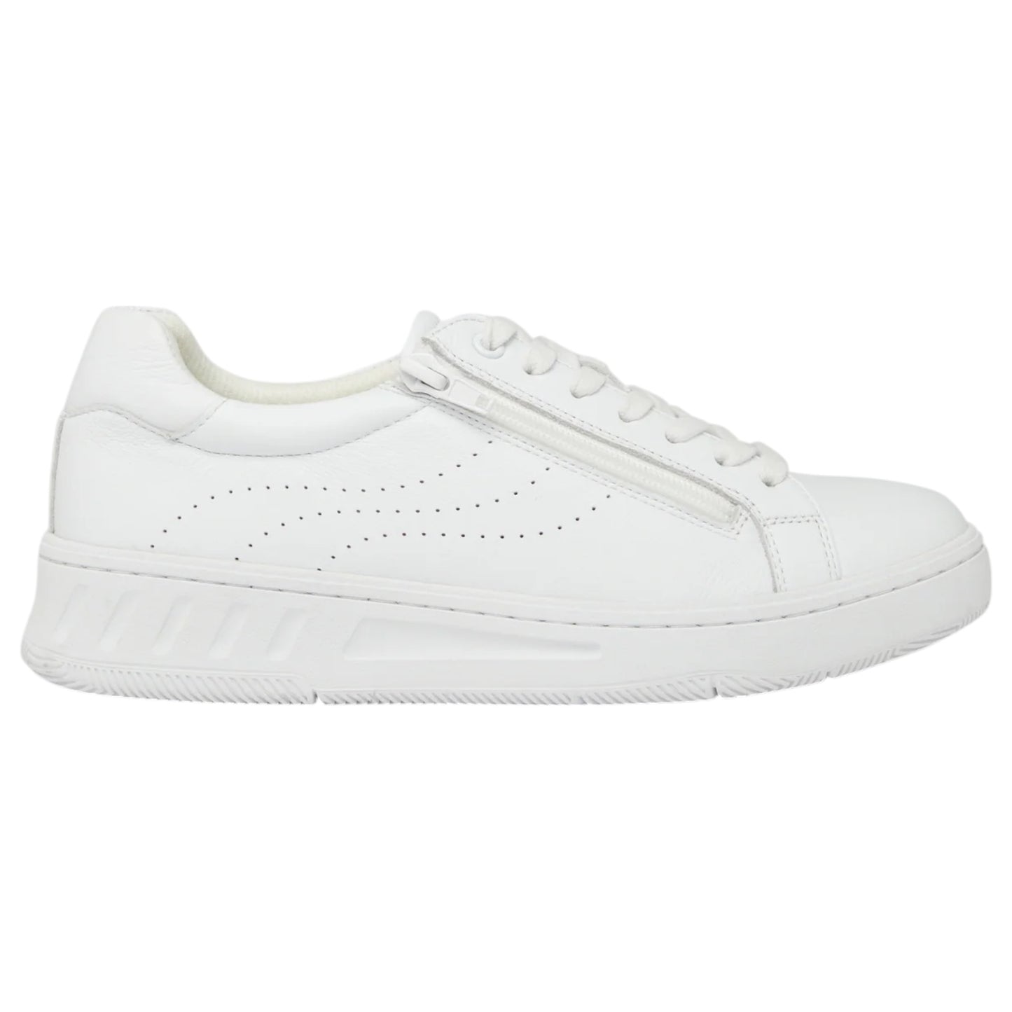 Womens Hush Puppies Spin Shoes White/White