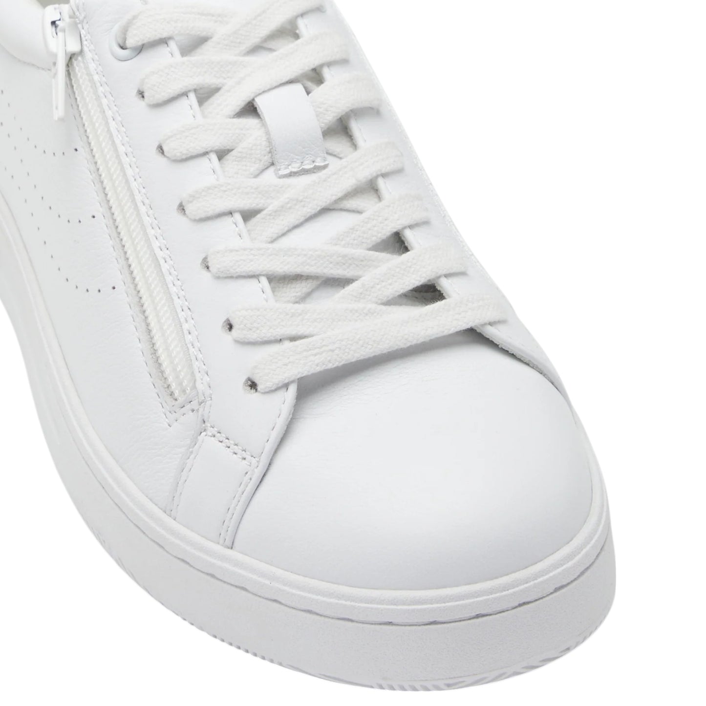 Womens Hush Puppies Spin Shoes White/White