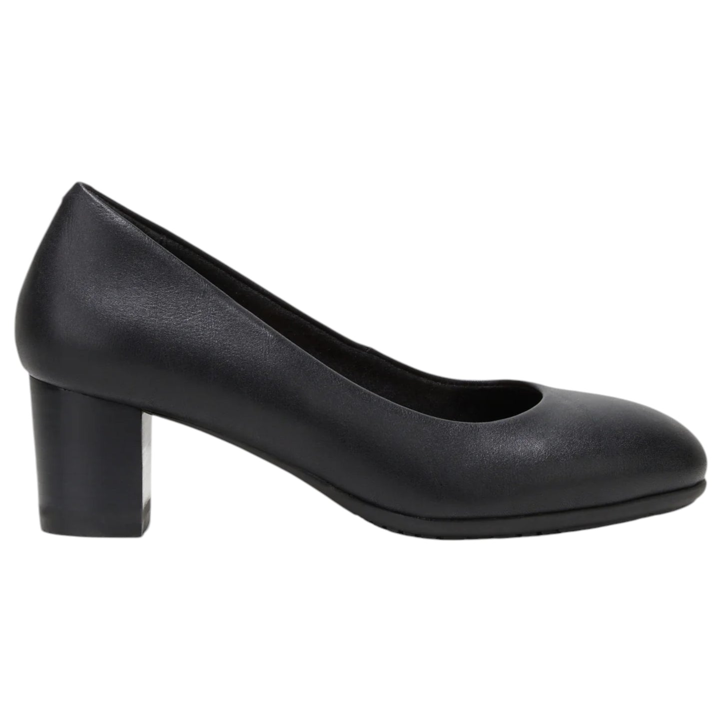 Womens Hush Puppies The Block Heel Heels Black