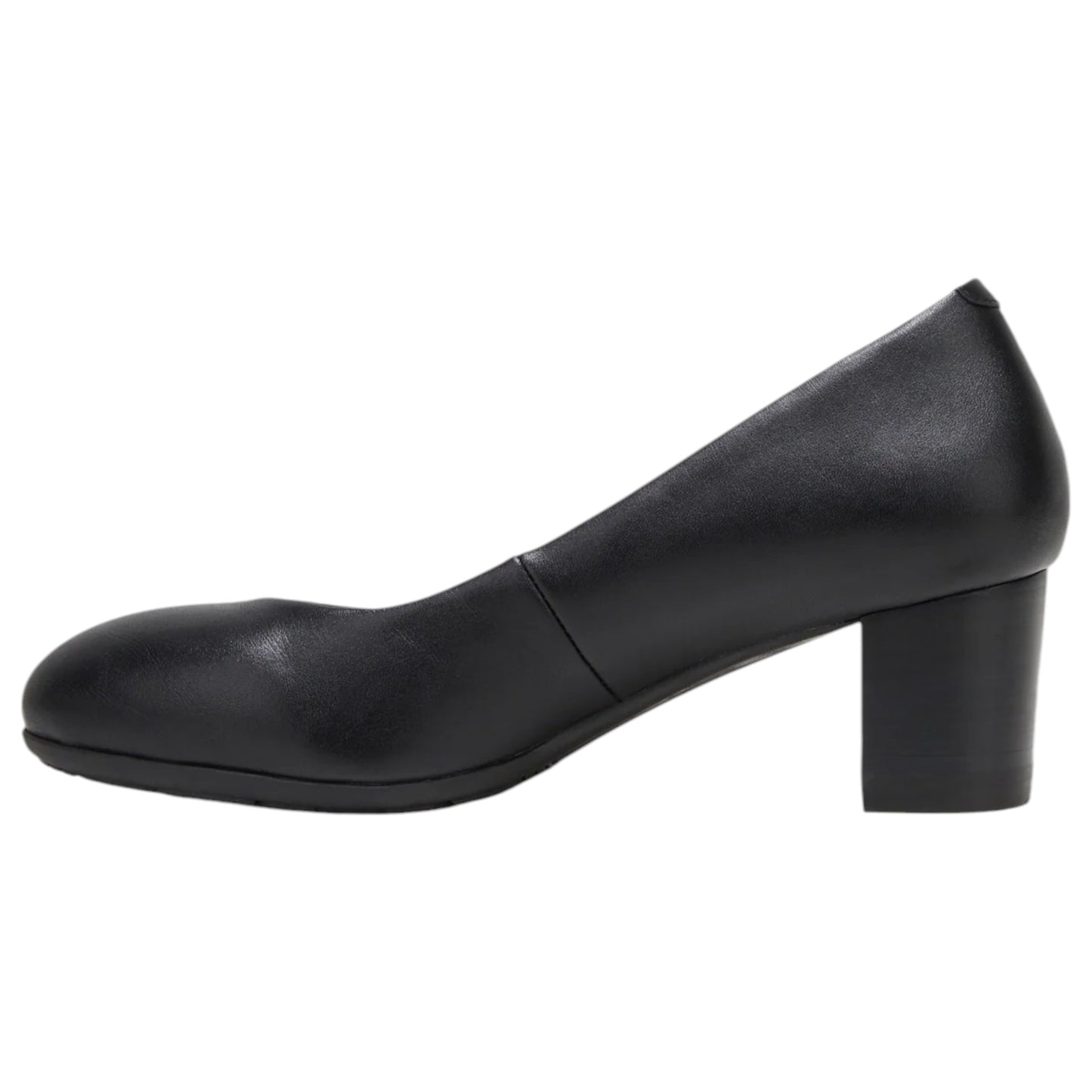 Womens Hush Puppies The Block Heel Heels Black