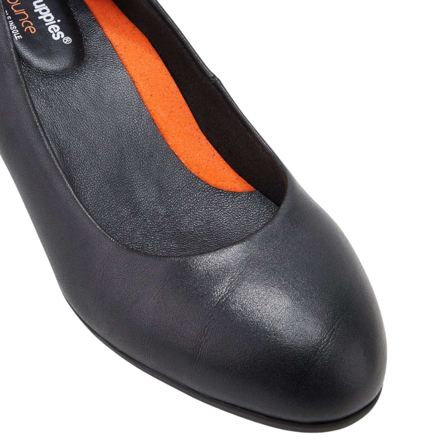 Womens Hush Puppies The Block Heel Heels Black