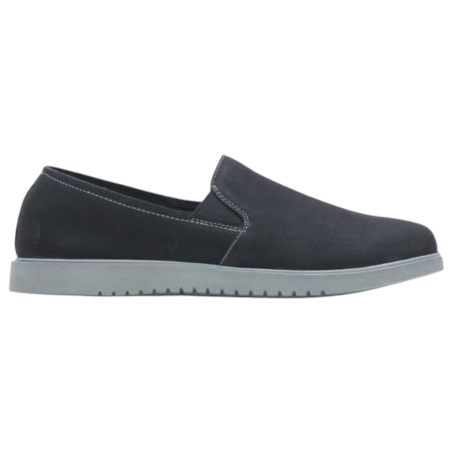 Womens Hush Puppies The Everyday Slipon Shoes Black Nubuck