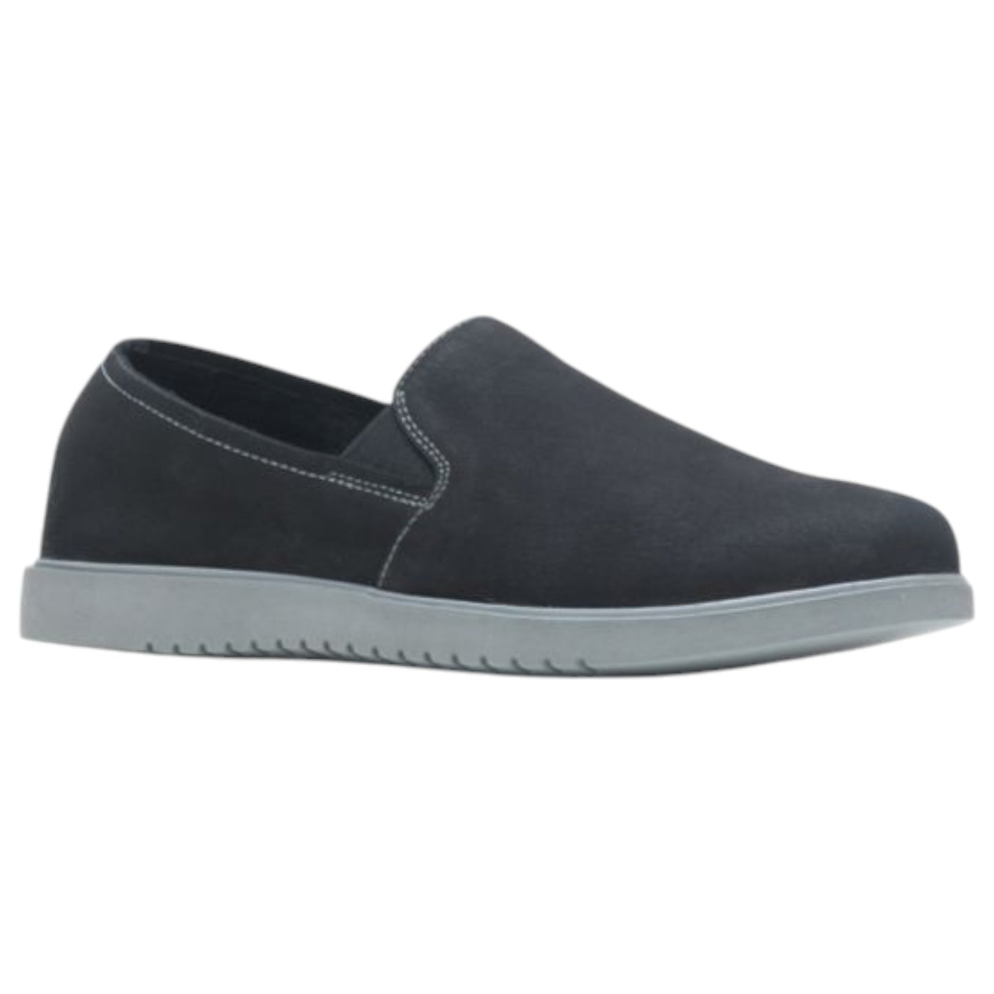Womens Hush Puppies The Everyday Slipon Shoes Black Nubuck