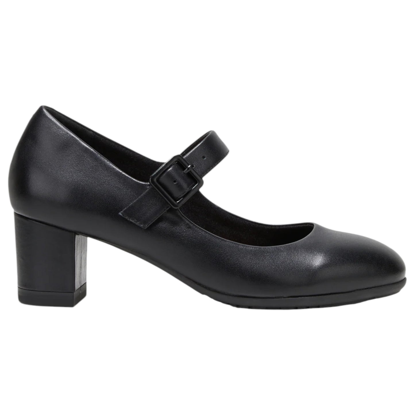 Womens Hush Puppies The Mary Jane Heels Black