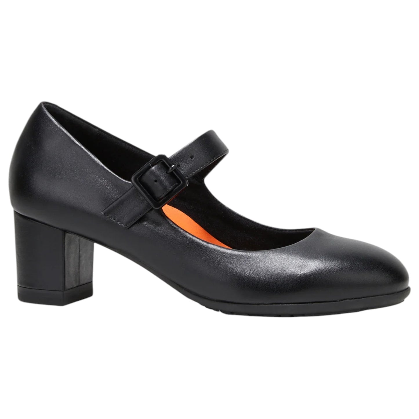 Womens Hush Puppies The Mary Jane Heels Black