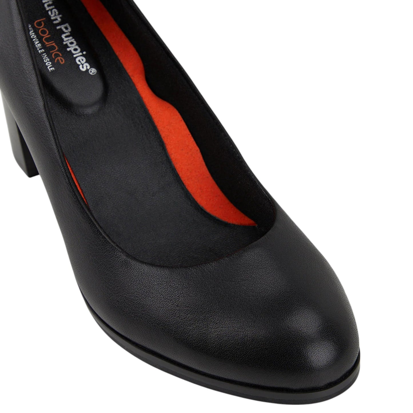 Womens Hush Puppies The Tall Pump Heels Black